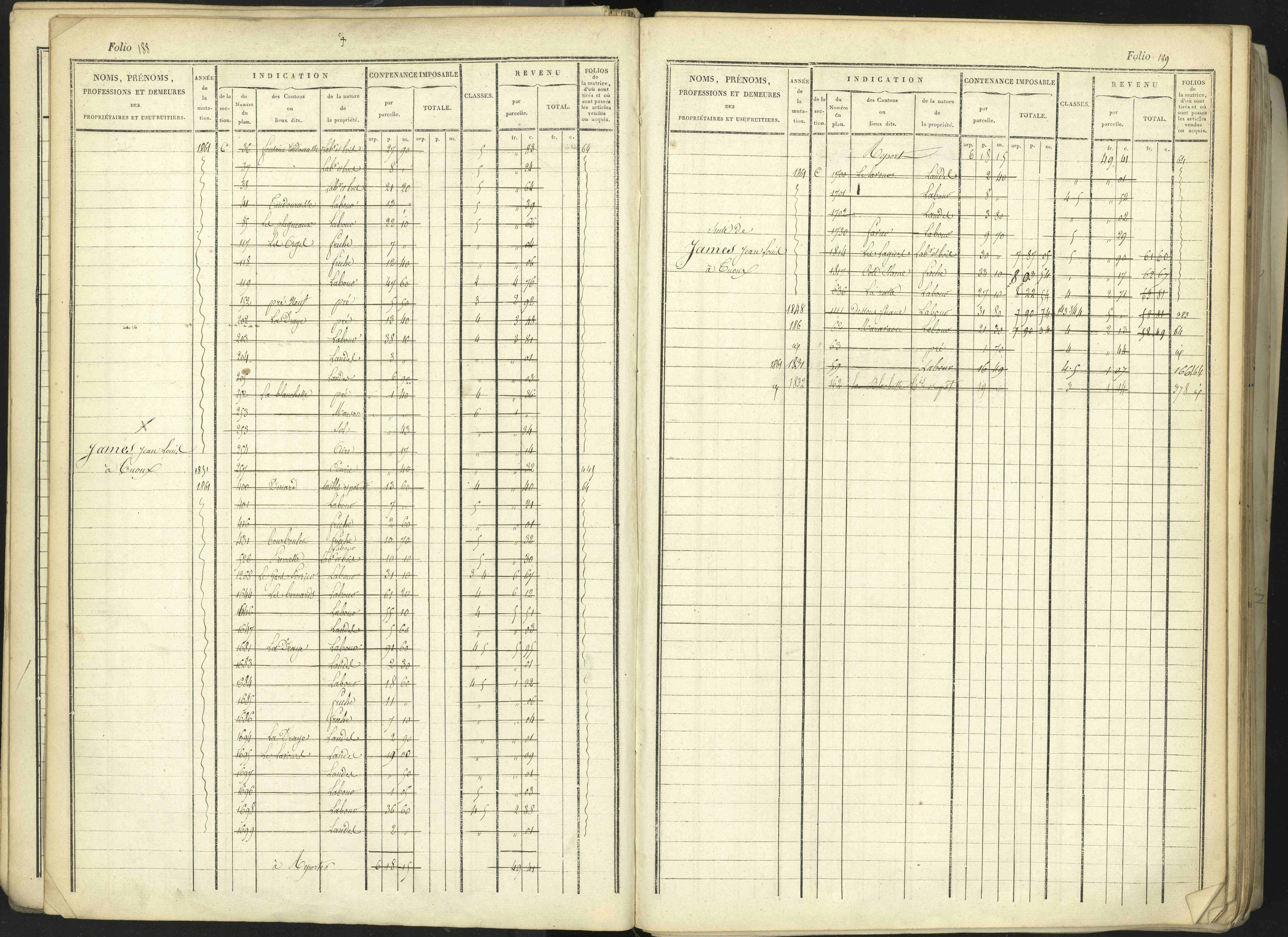 Aspremont - 3 P 167/1 - 3 P 167/1 - Matrice, folios, 1-760.