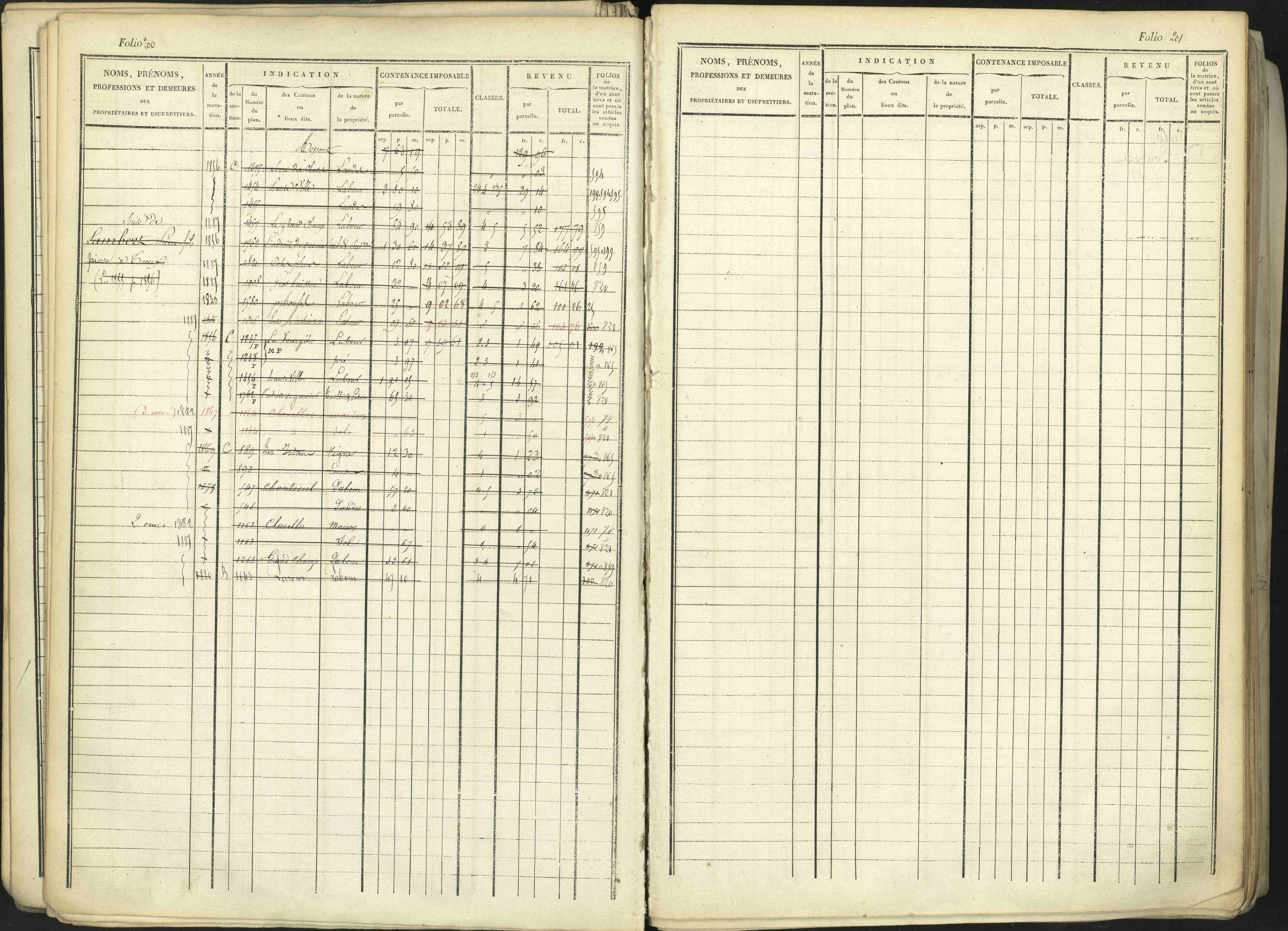 Aspremont - 3 P 167/1 - 3 P 167/1 - Matrice, folios, 1-760.