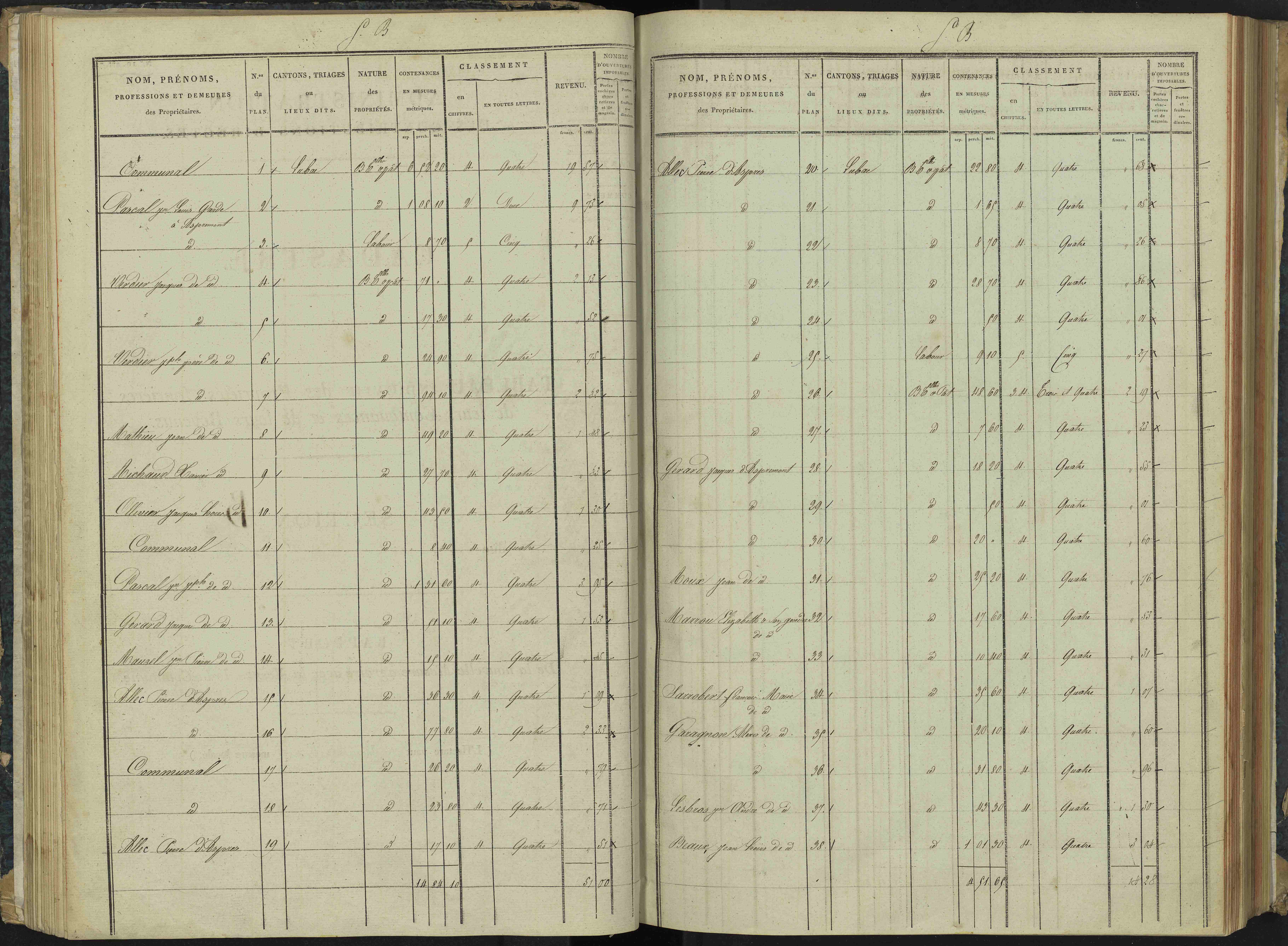 Aspremont - 3 P 166/2 - 3 P 166/2 - Section B