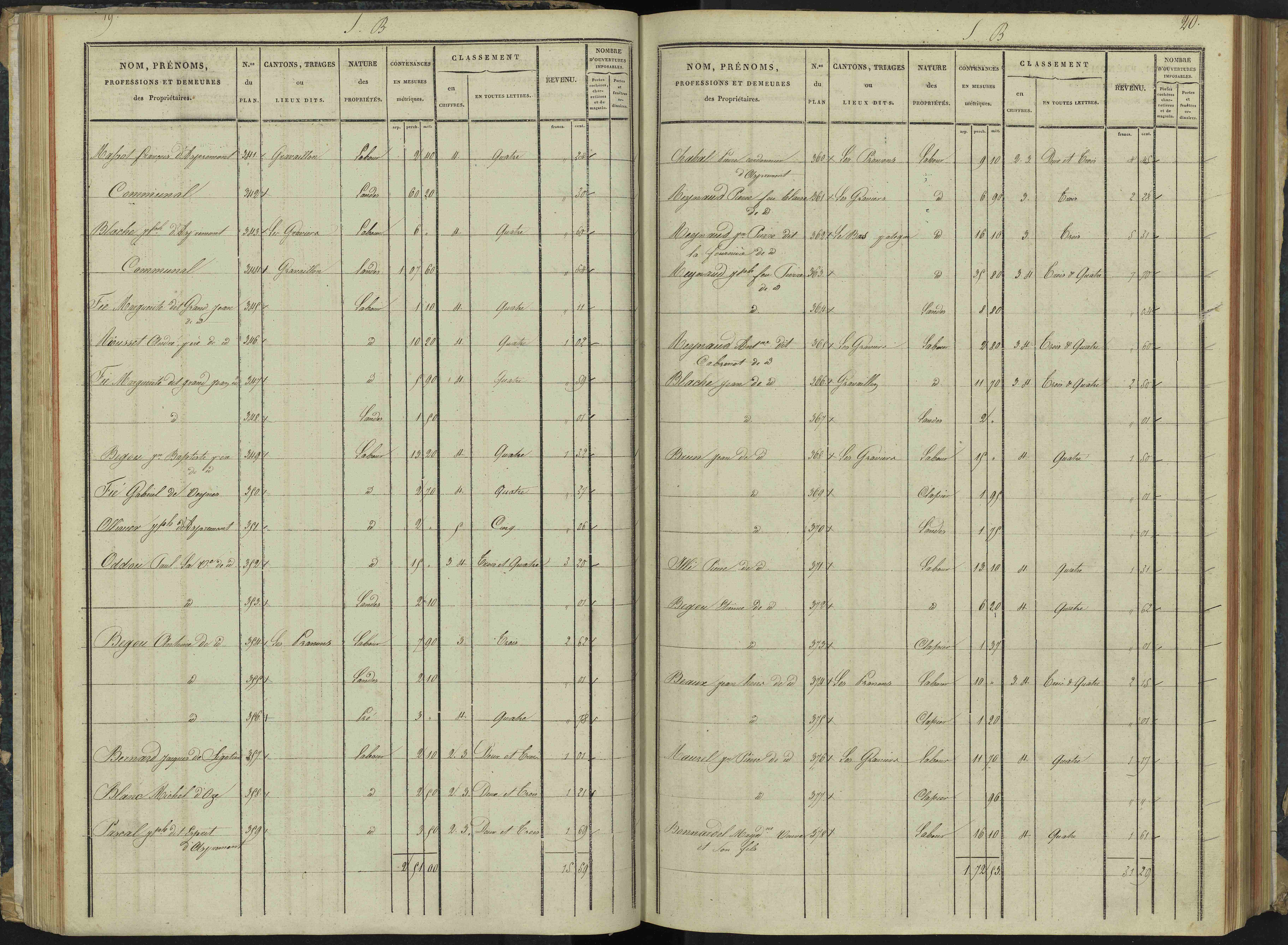 Aspremont - 3 P 166/2 - 3 P 166/2 - Section B