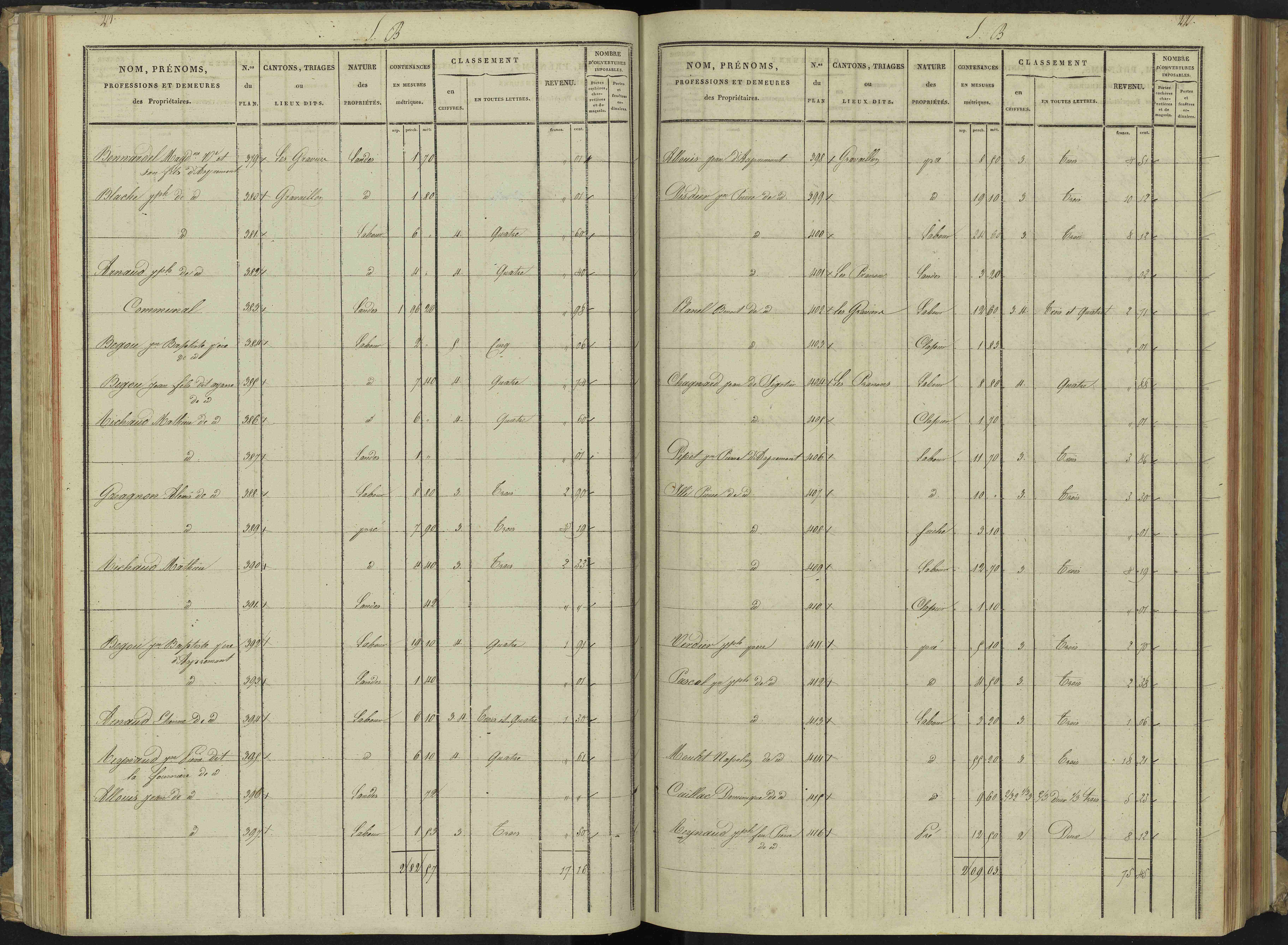 Aspremont - 3 P 166/2 - 3 P 166/2 - Section B