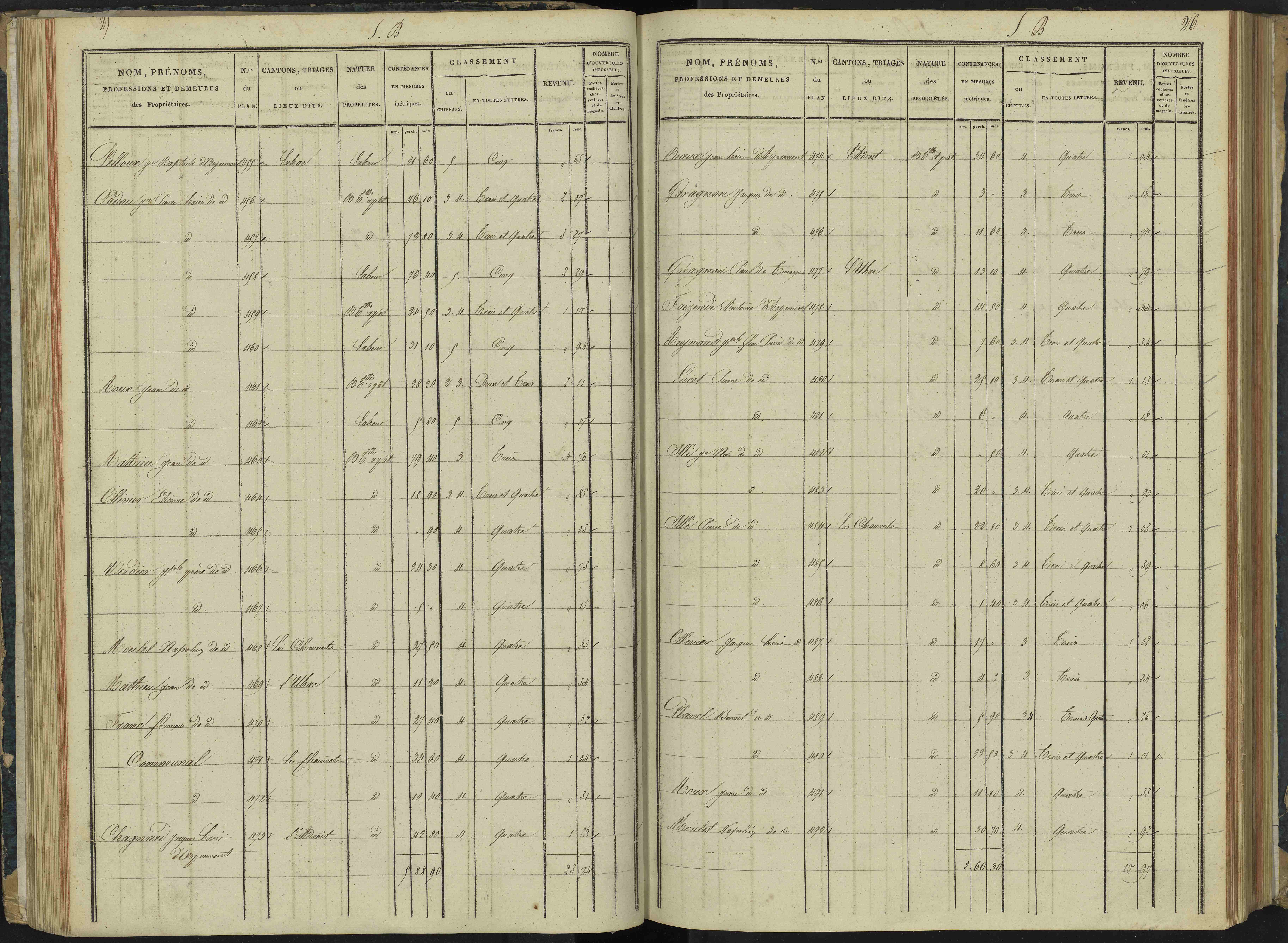 Aspremont - 3 P 166/2 - 3 P 166/2 - Section B