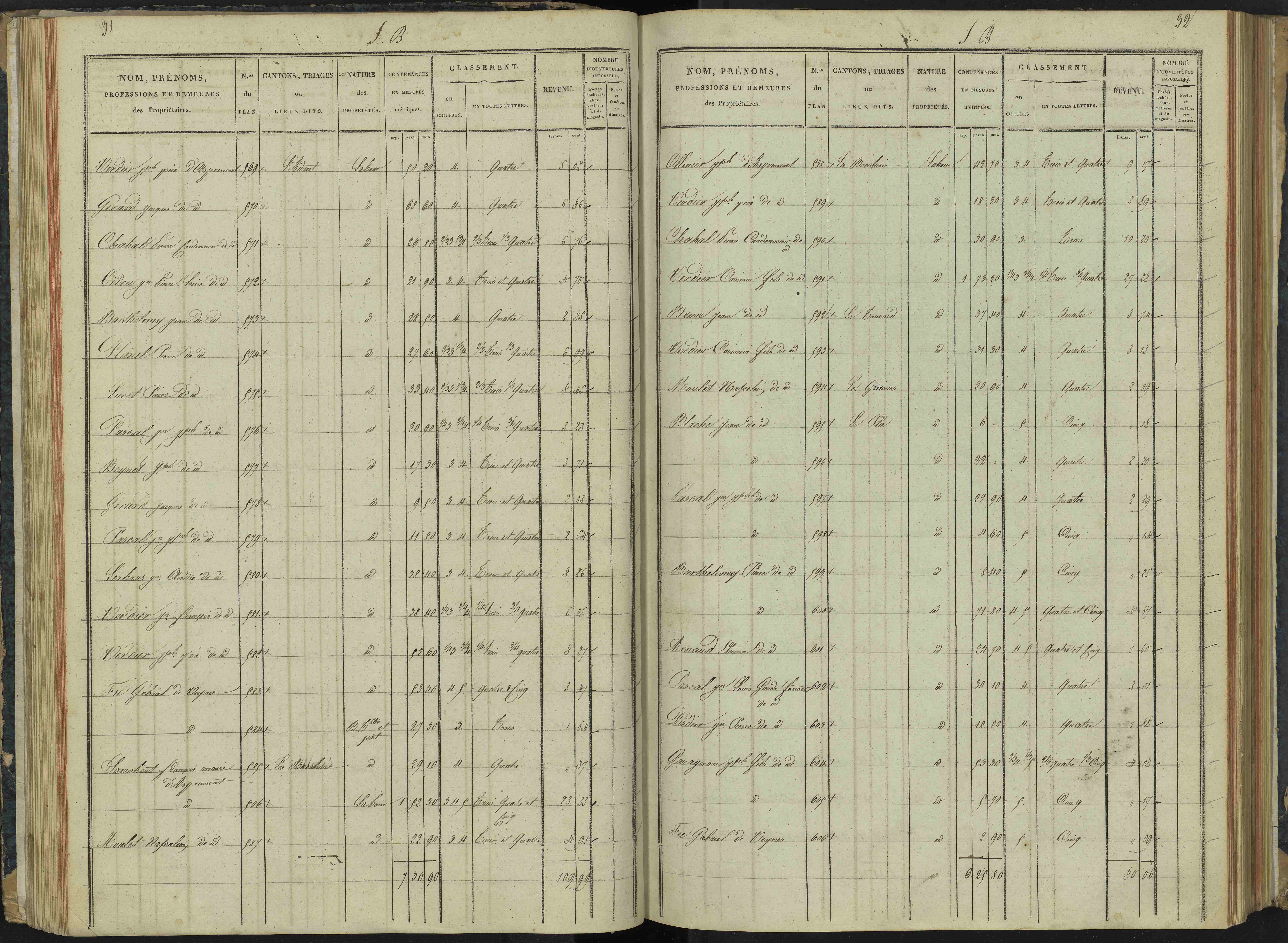 Aspremont - 3 P 166/2 - 3 P 166/2 - Section B