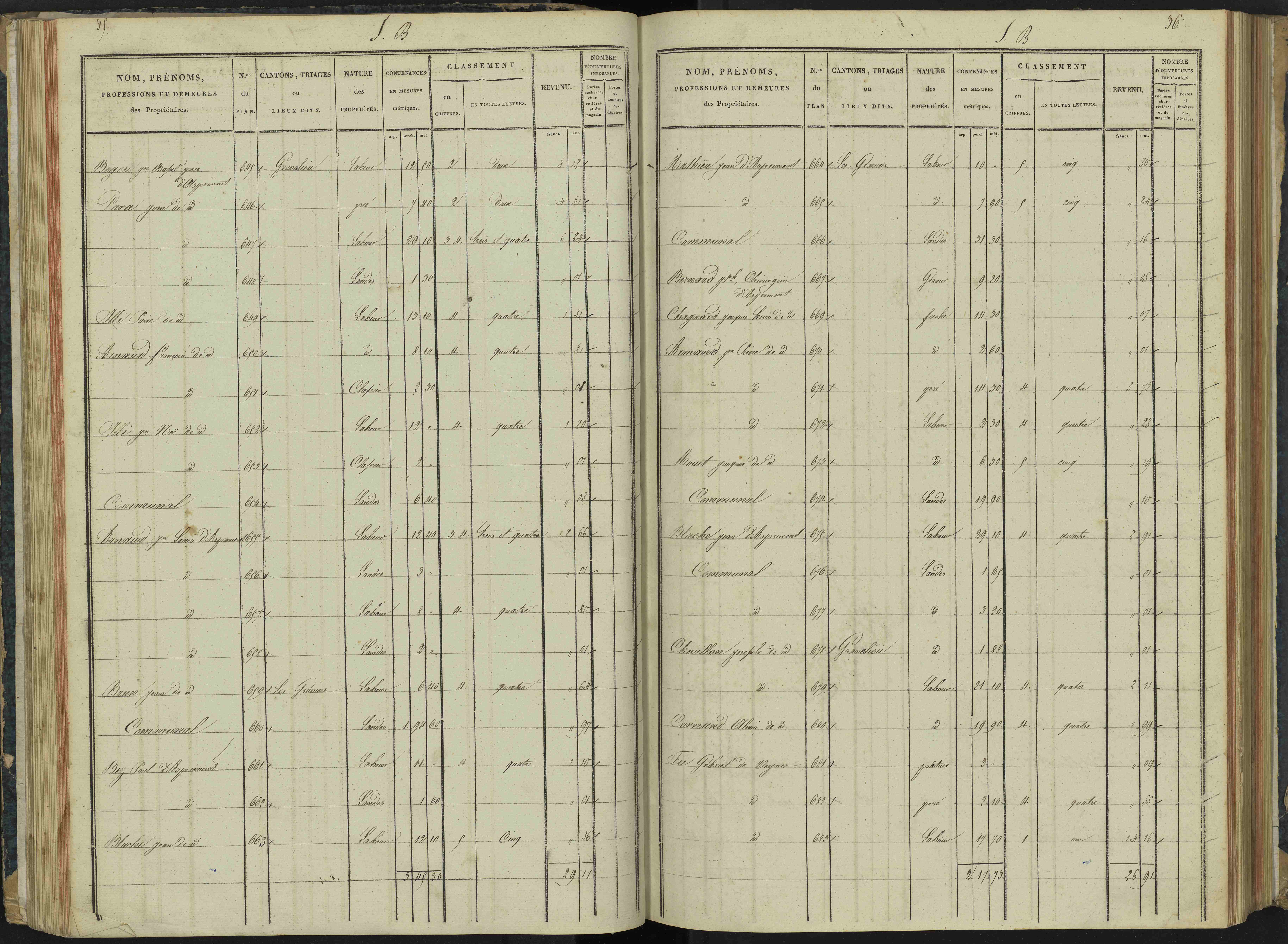 Aspremont - 3 P 166/2 - 3 P 166/2 - Section B