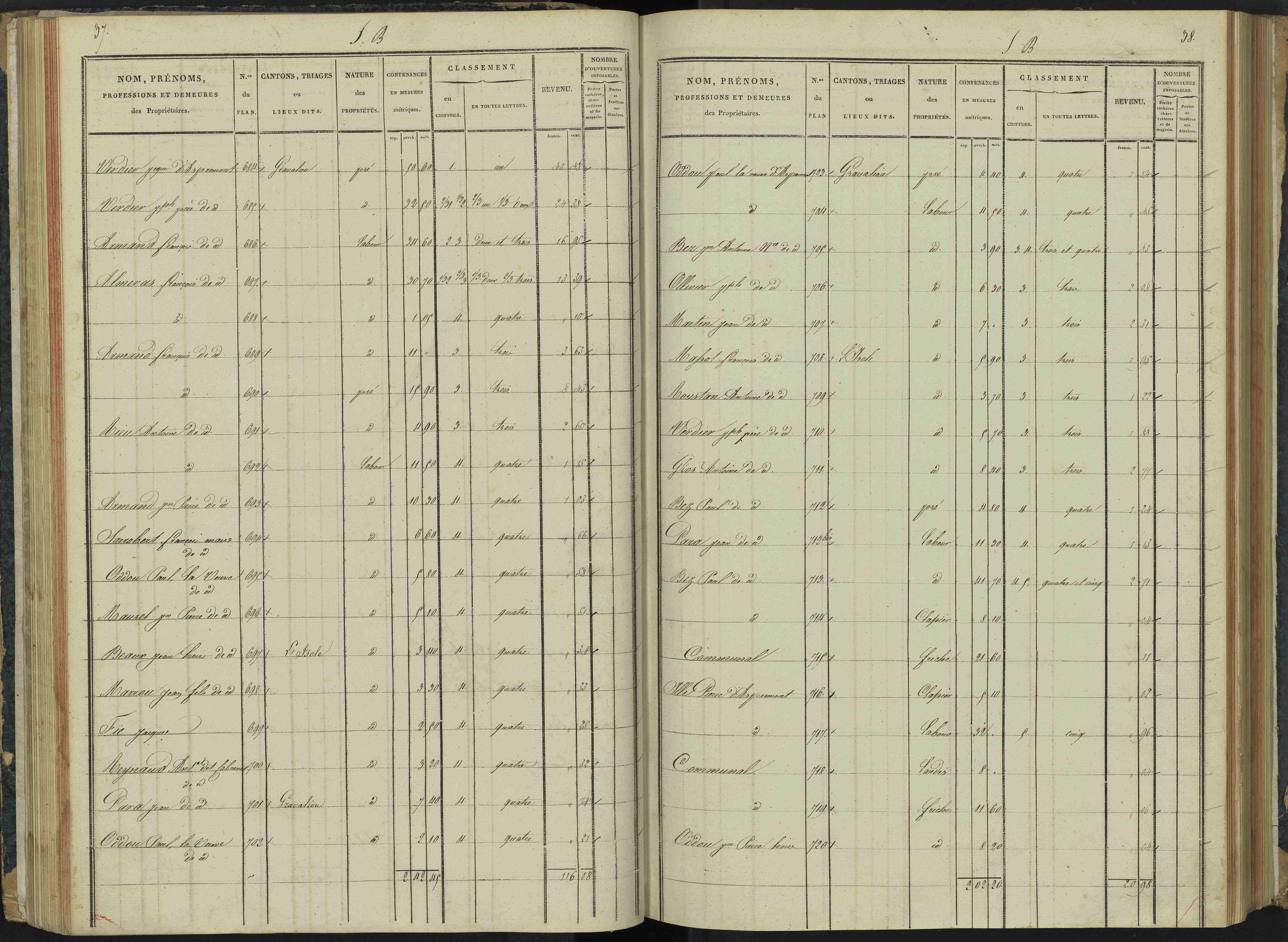 Aspremont - 3 P 166/2 - 3 P 166/2 - Section B