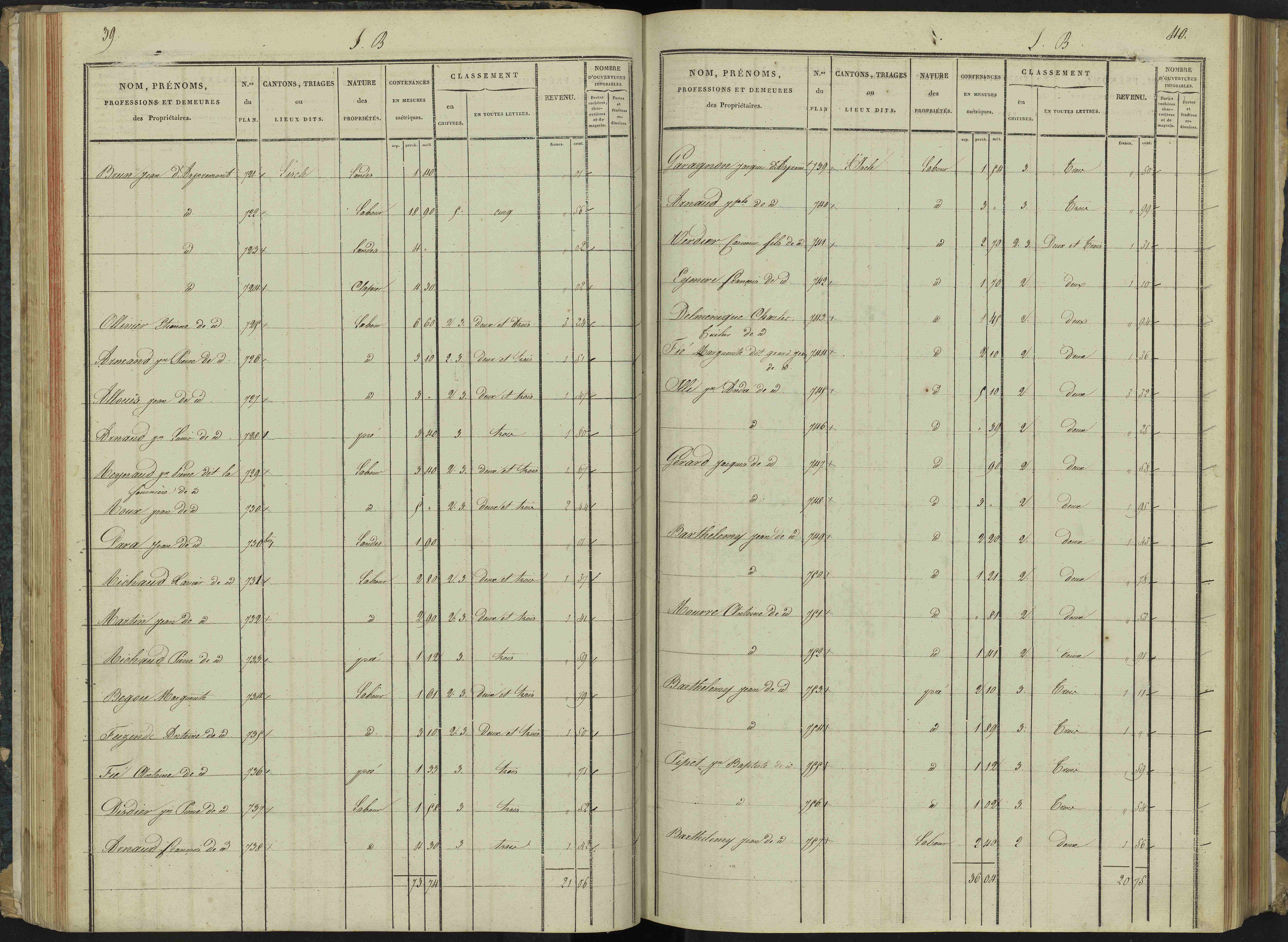 Aspremont - 3 P 166/2 - 3 P 166/2 - Section B