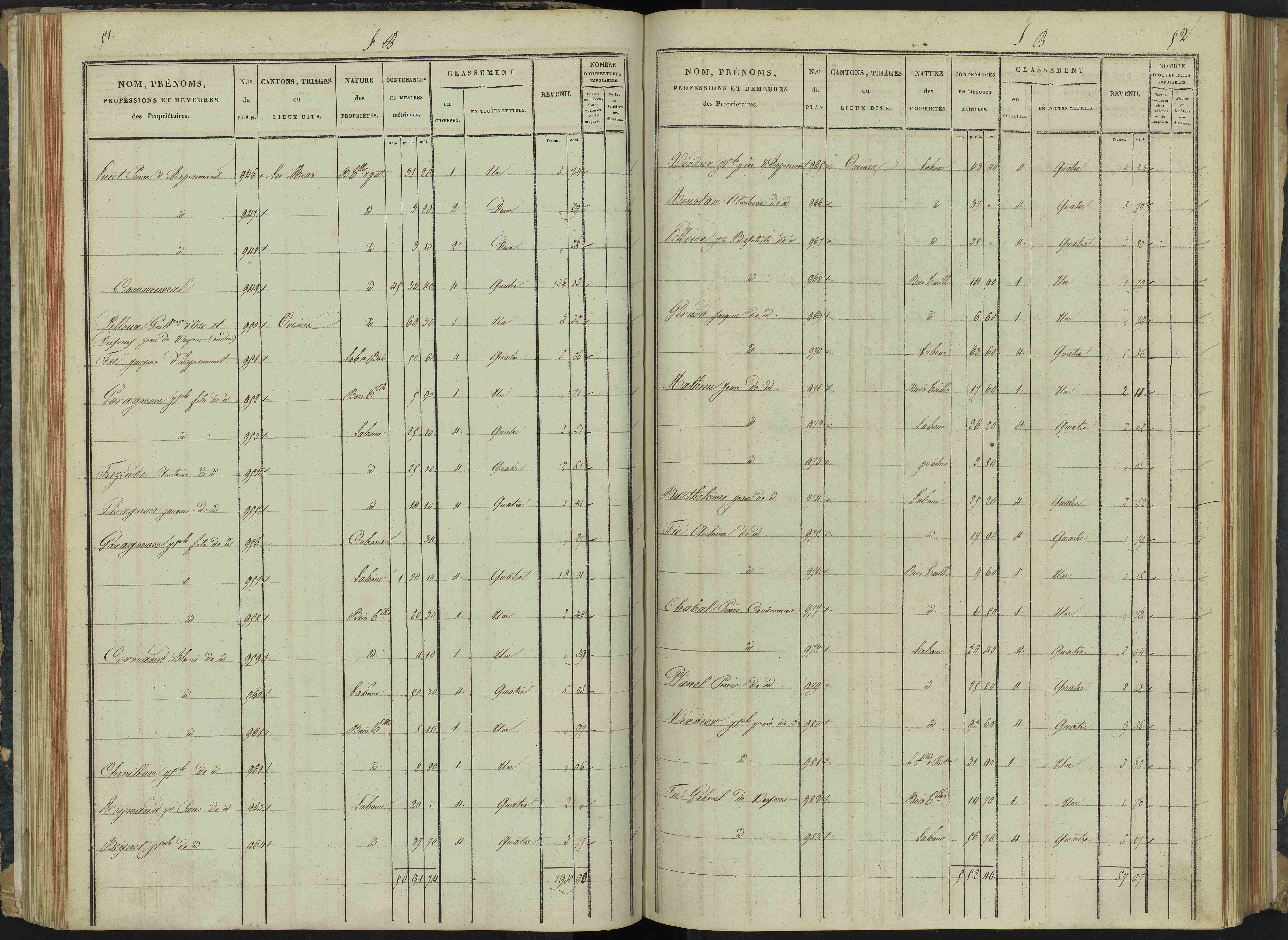 Aspremont - 3 P 166/2 - 3 P 166/2 - Section B
