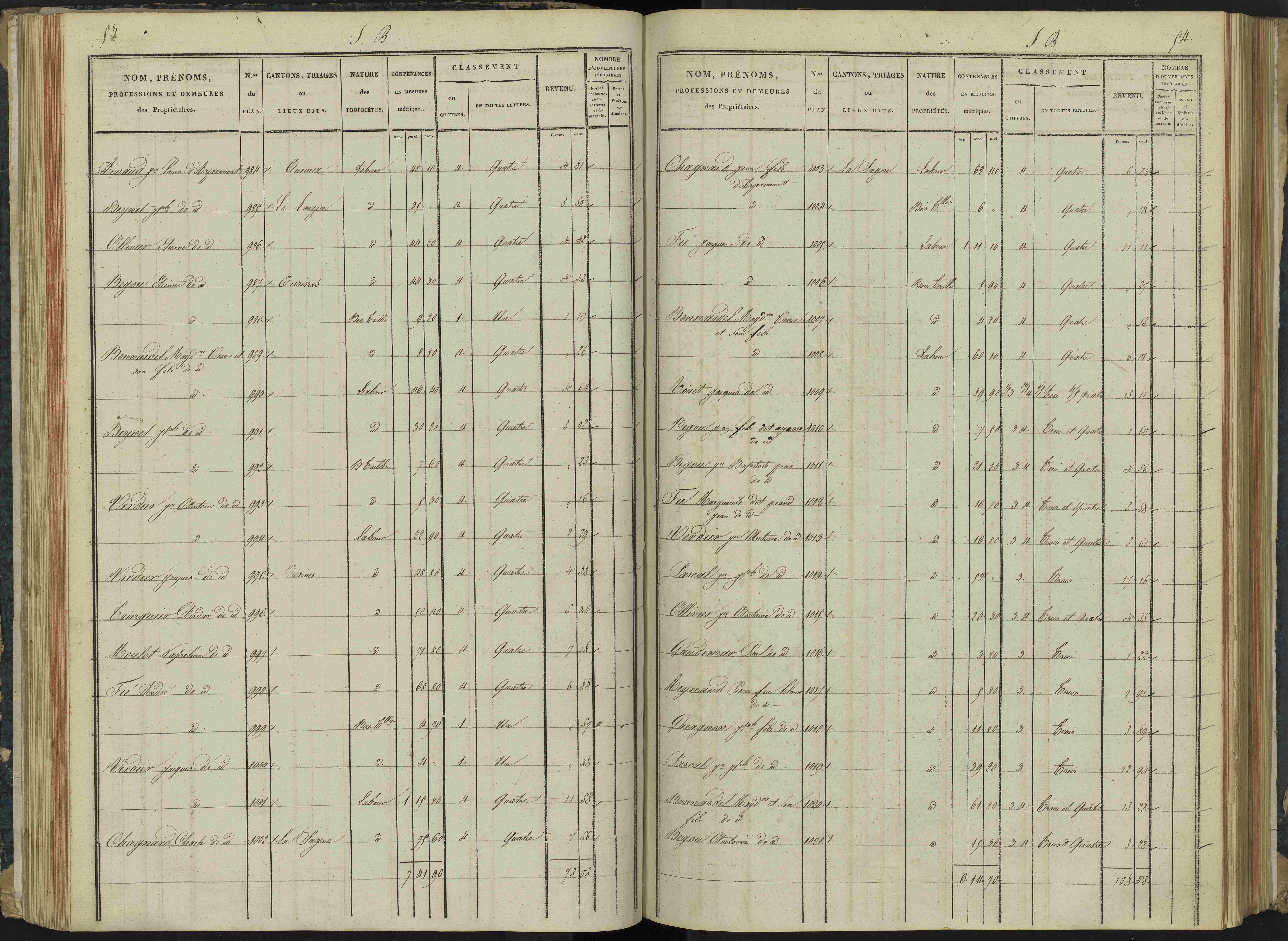Aspremont - 3 P 166/2 - 3 P 166/2 - Section B