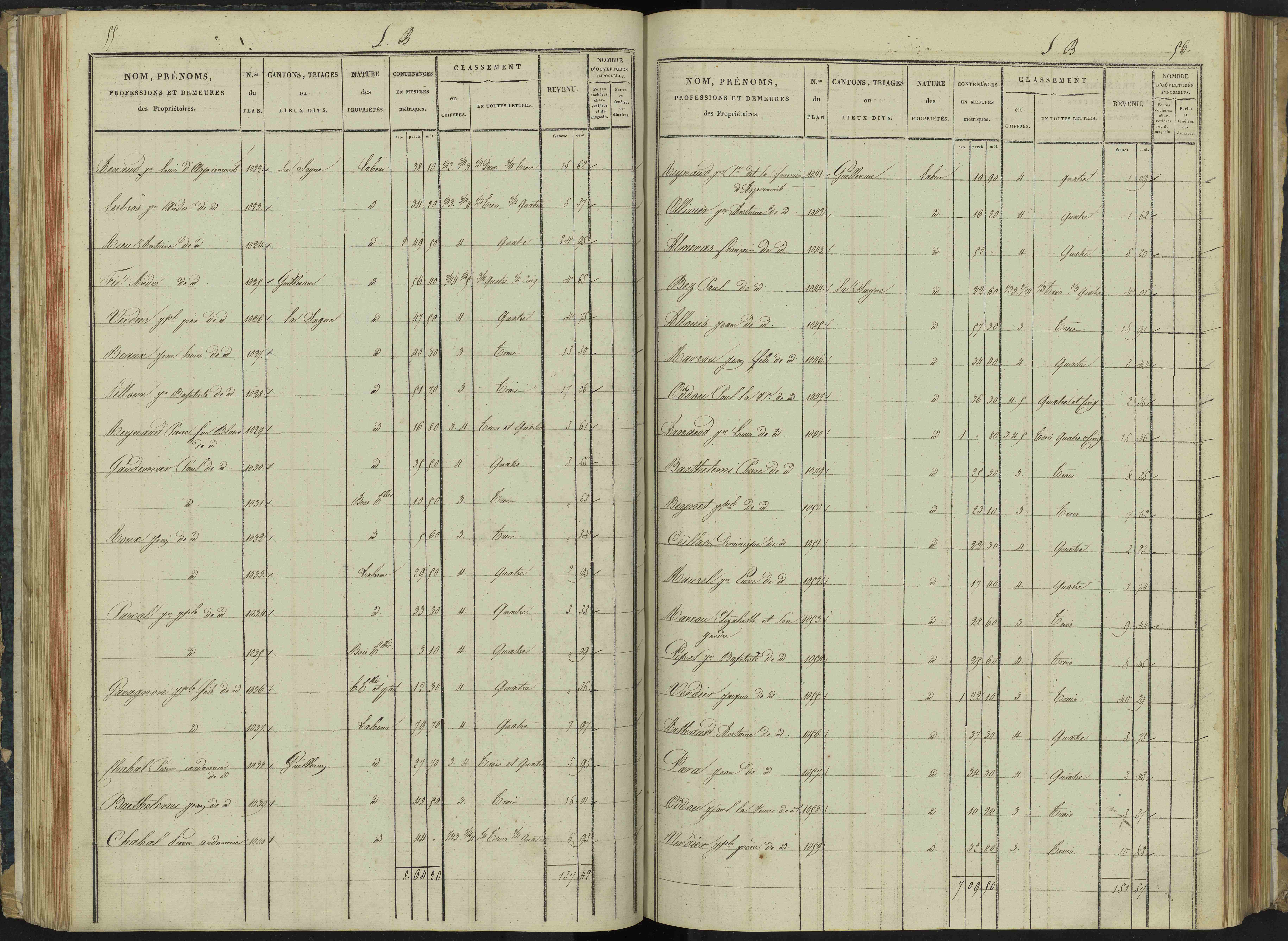 Aspremont - 3 P 166/2 - 3 P 166/2 - Section B