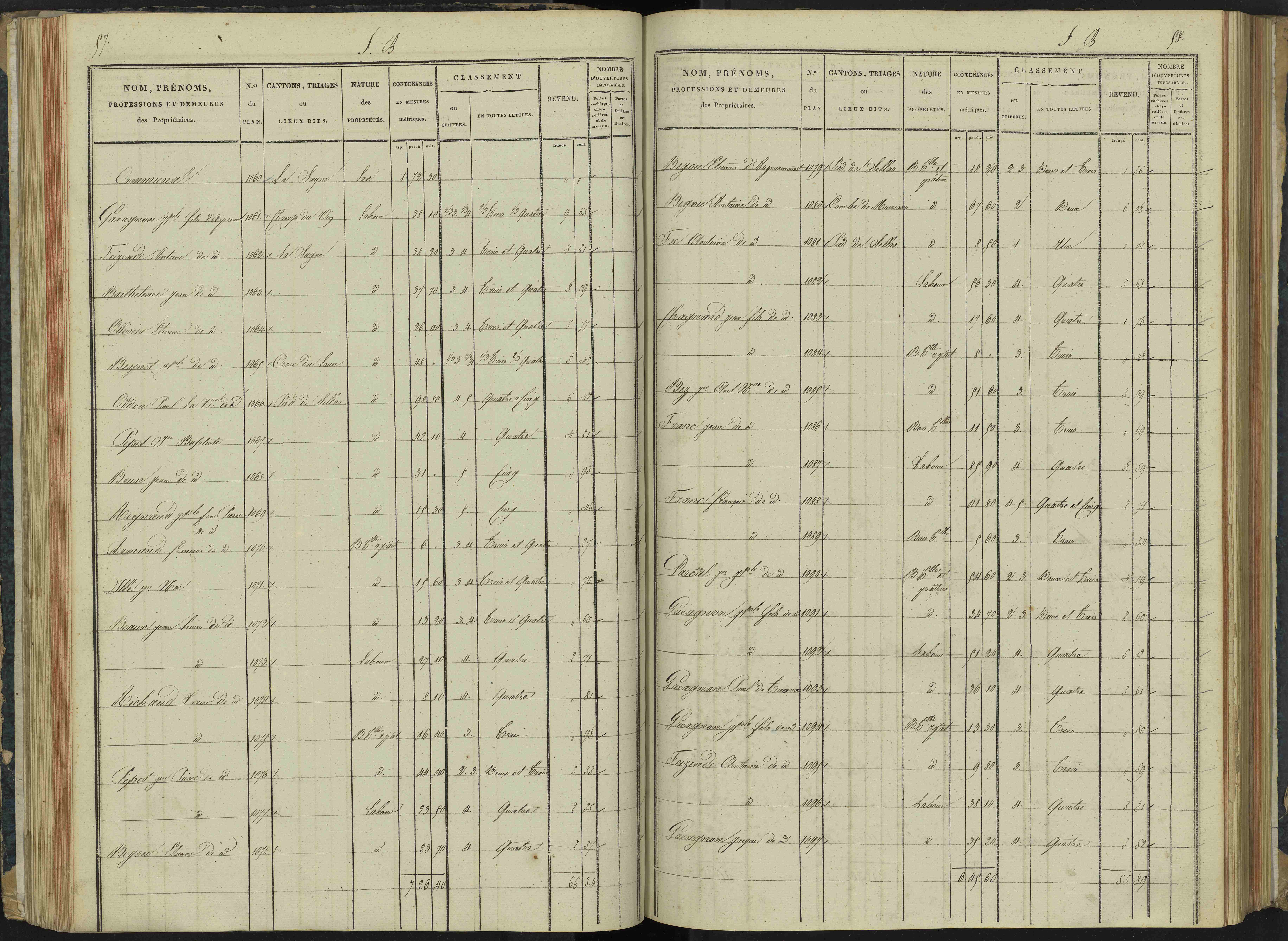 Aspremont - 3 P 166/2 - 3 P 166/2 - Section B