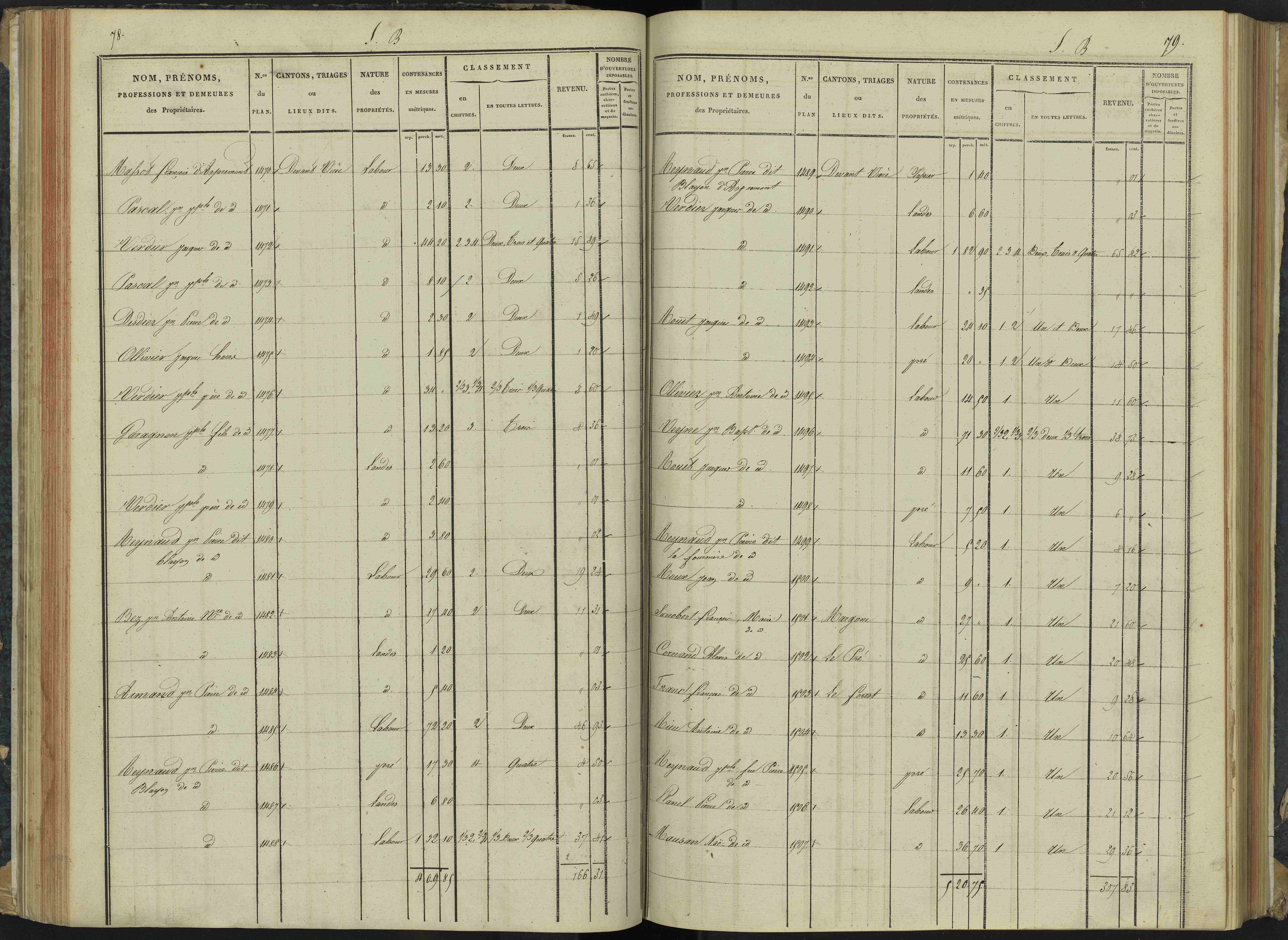 Aspremont - 3 P 166/2 - 3 P 166/2 - Section B