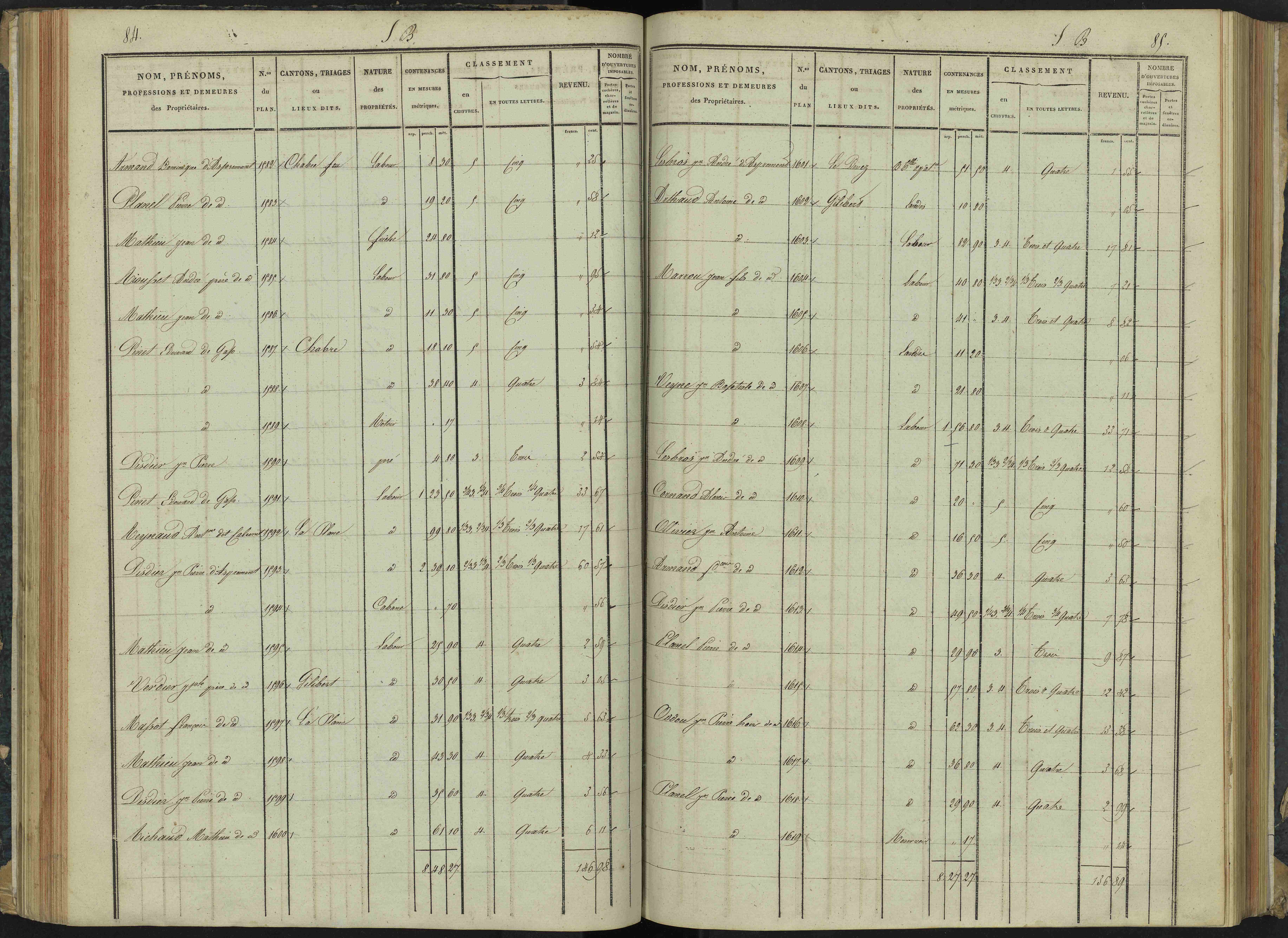 Aspremont - 3 P 166/2 - 3 P 166/2 - Section B