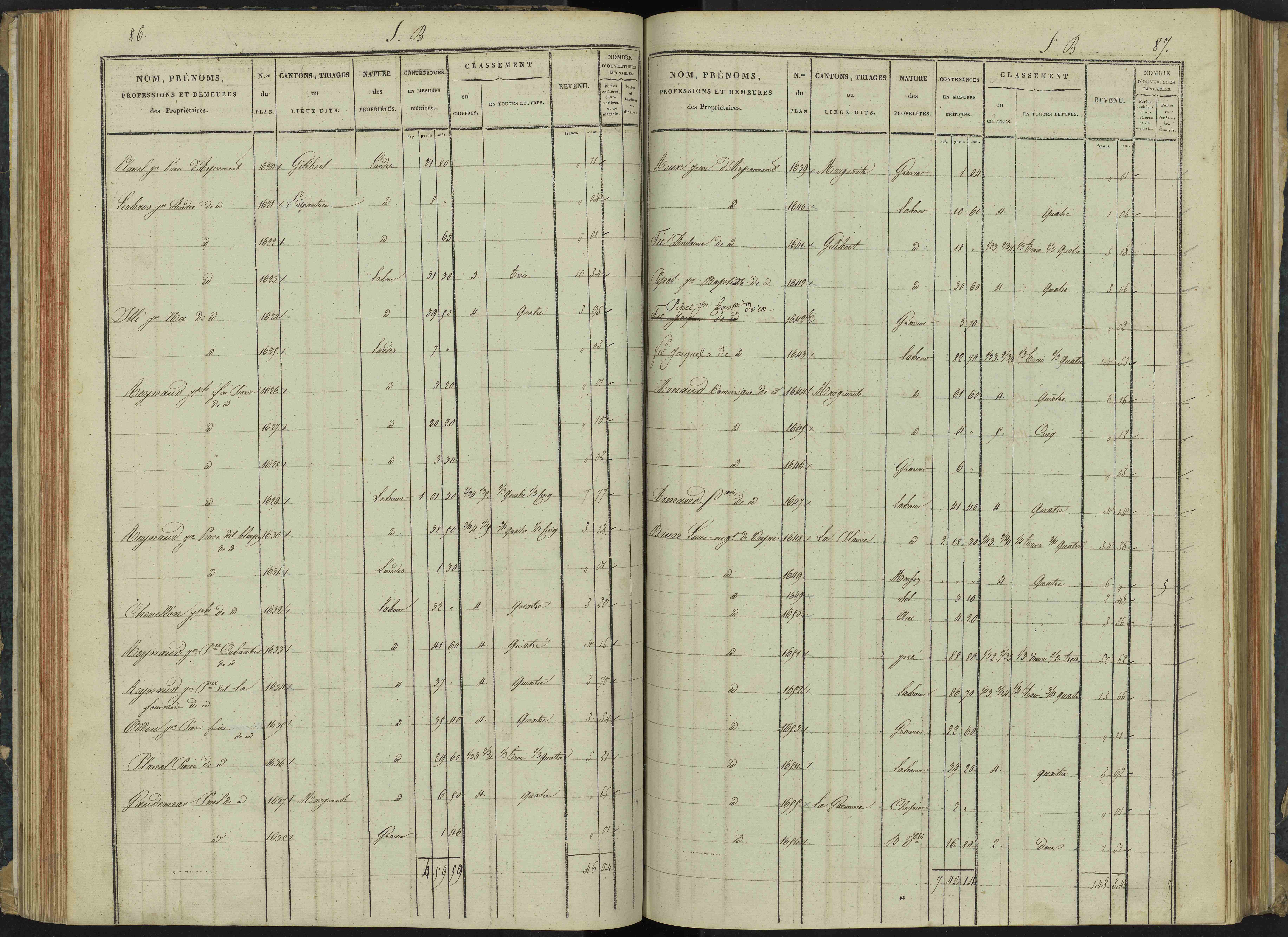 Aspremont - 3 P 166/2 - 3 P 166/2 - Section B