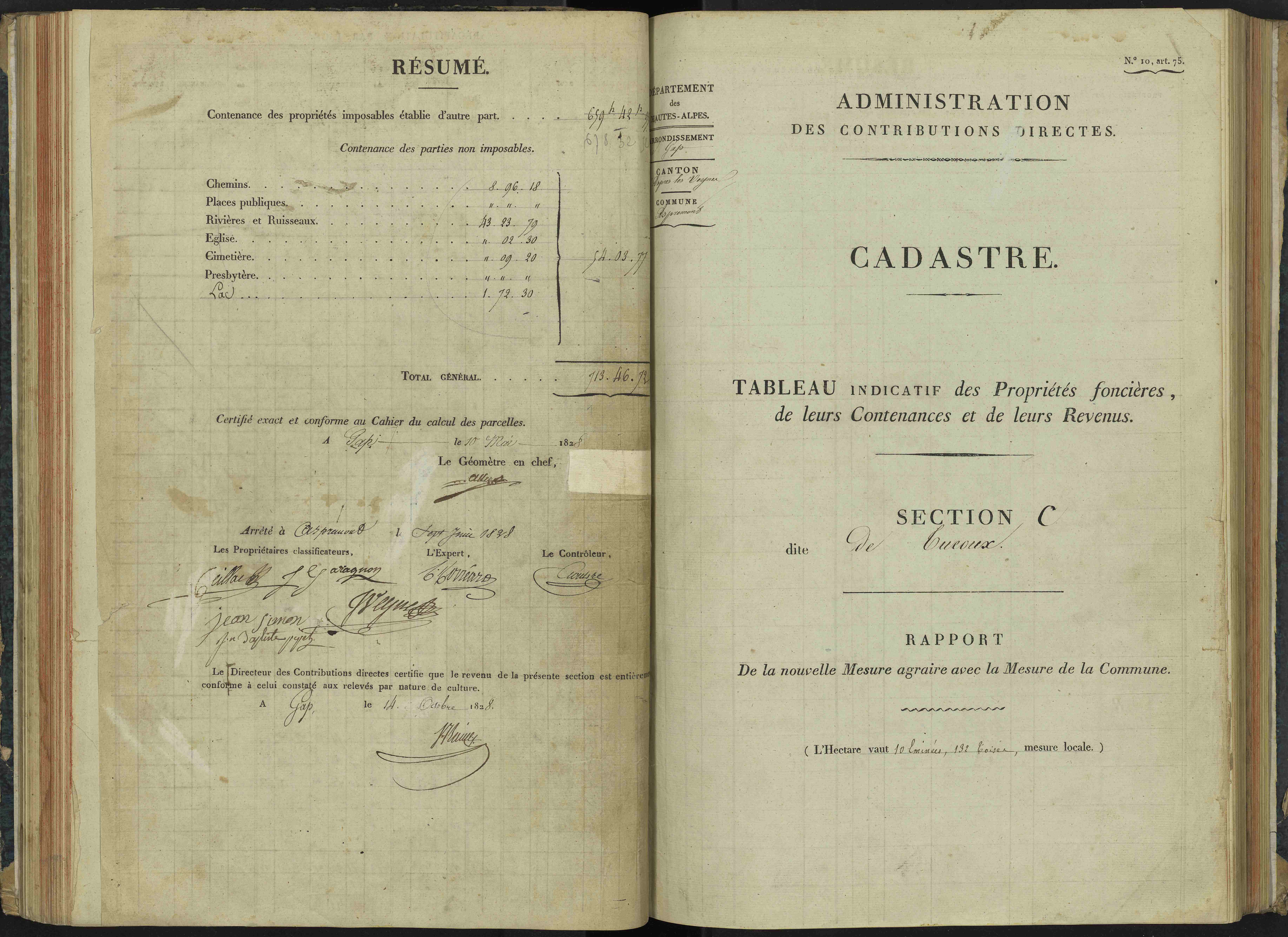 Aspremont - 3 P 166/2 - 3 P 166/2 - Section B