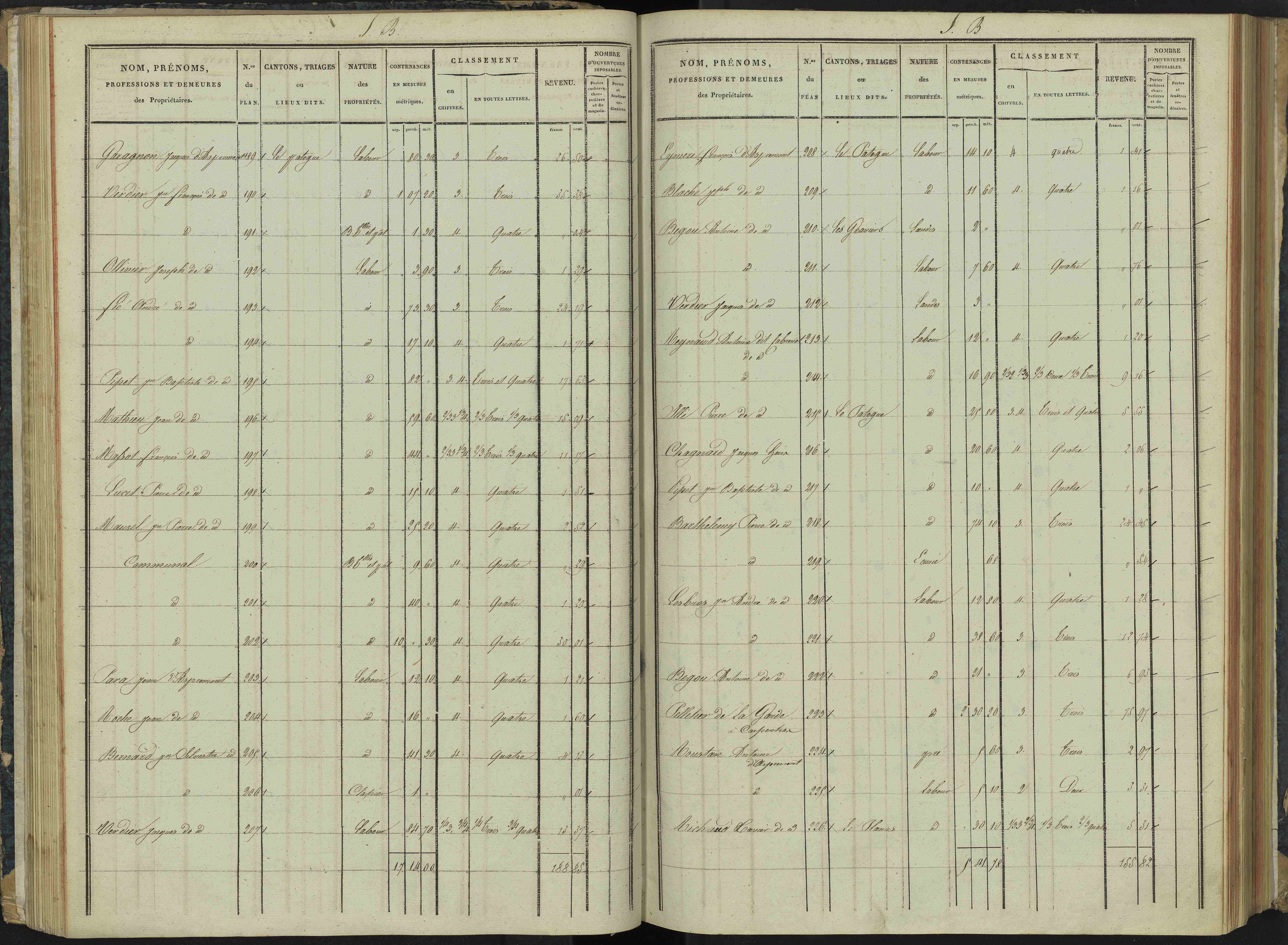 Aspremont - 3 P 166/2 - 3 P 166/2 - Section B
