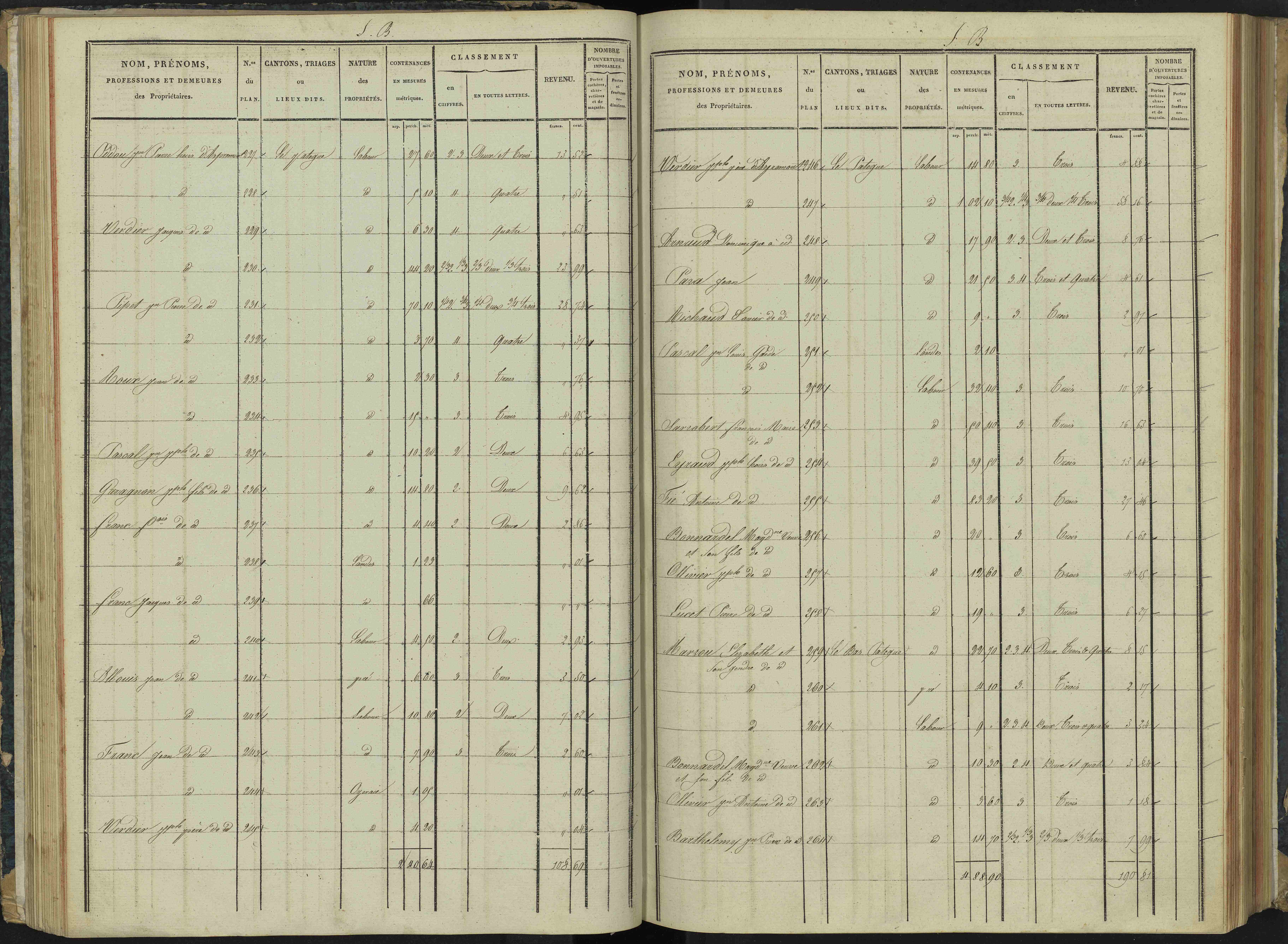 Aspremont - 3 P 166/2 - 3 P 166/2 - Section B