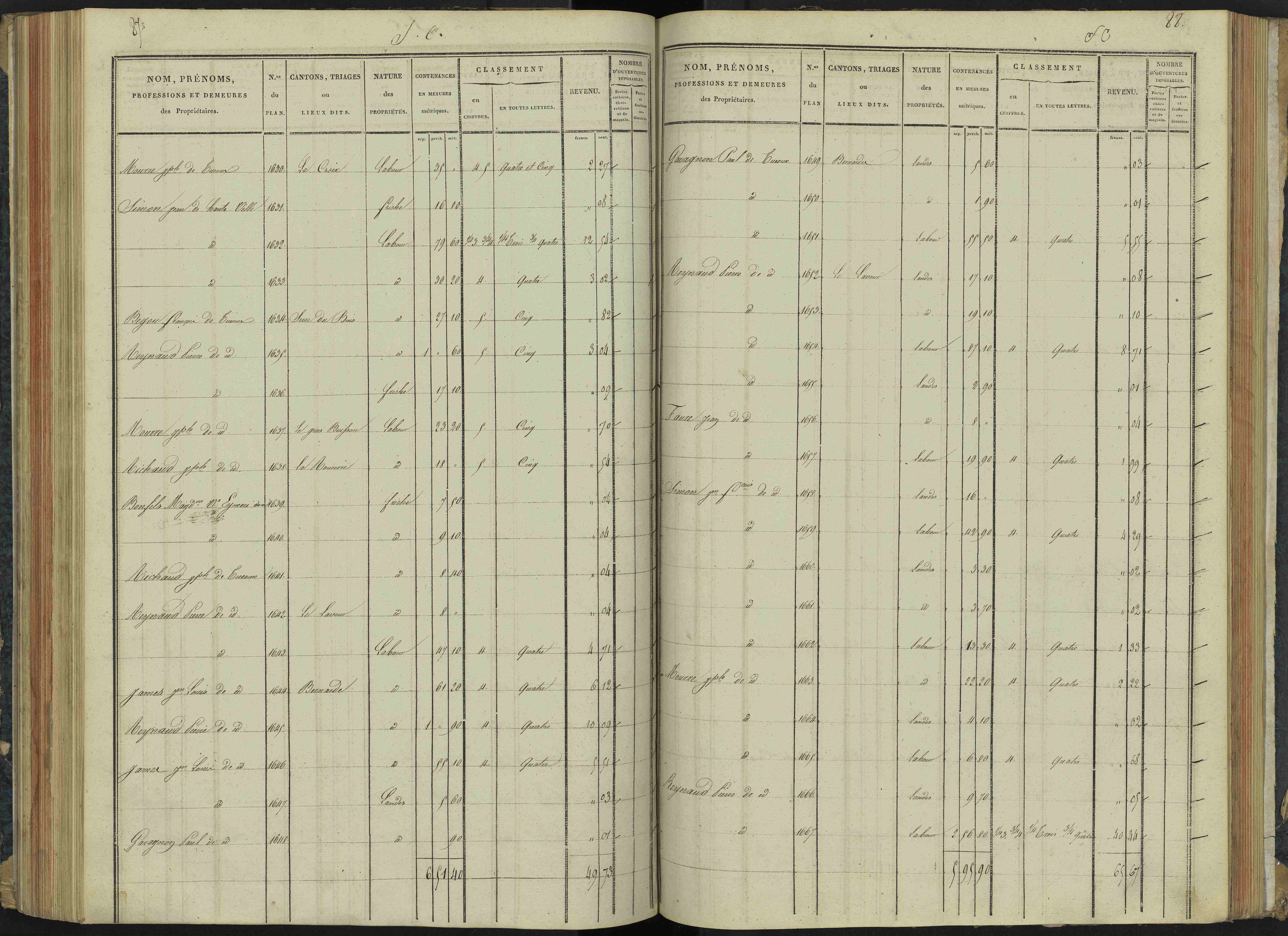 Aspremont - 3 P 166/3 - 3 P 166/3 - Section C