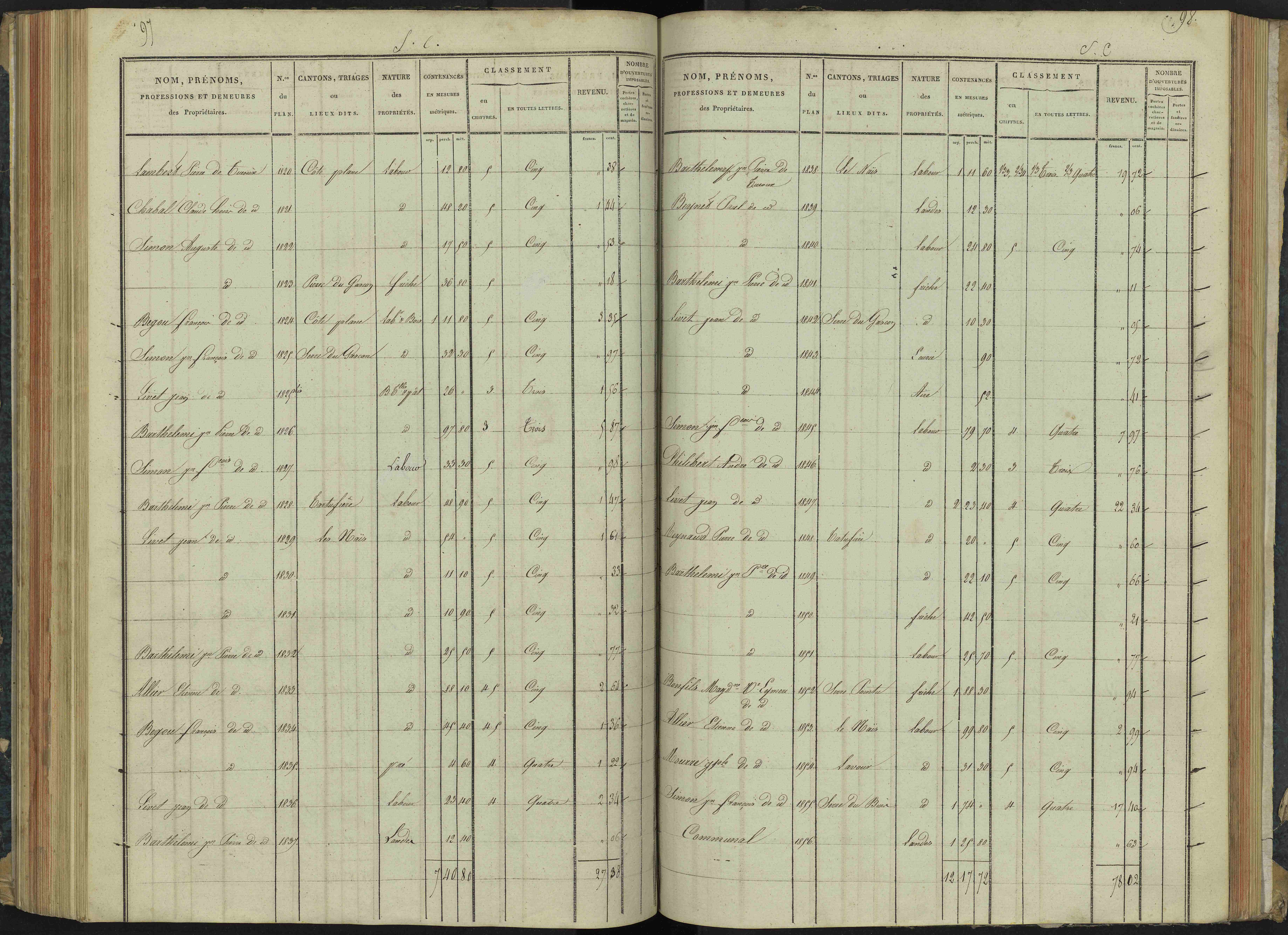 Aspremont - 3 P 166/3 - 3 P 166/3 - Section C