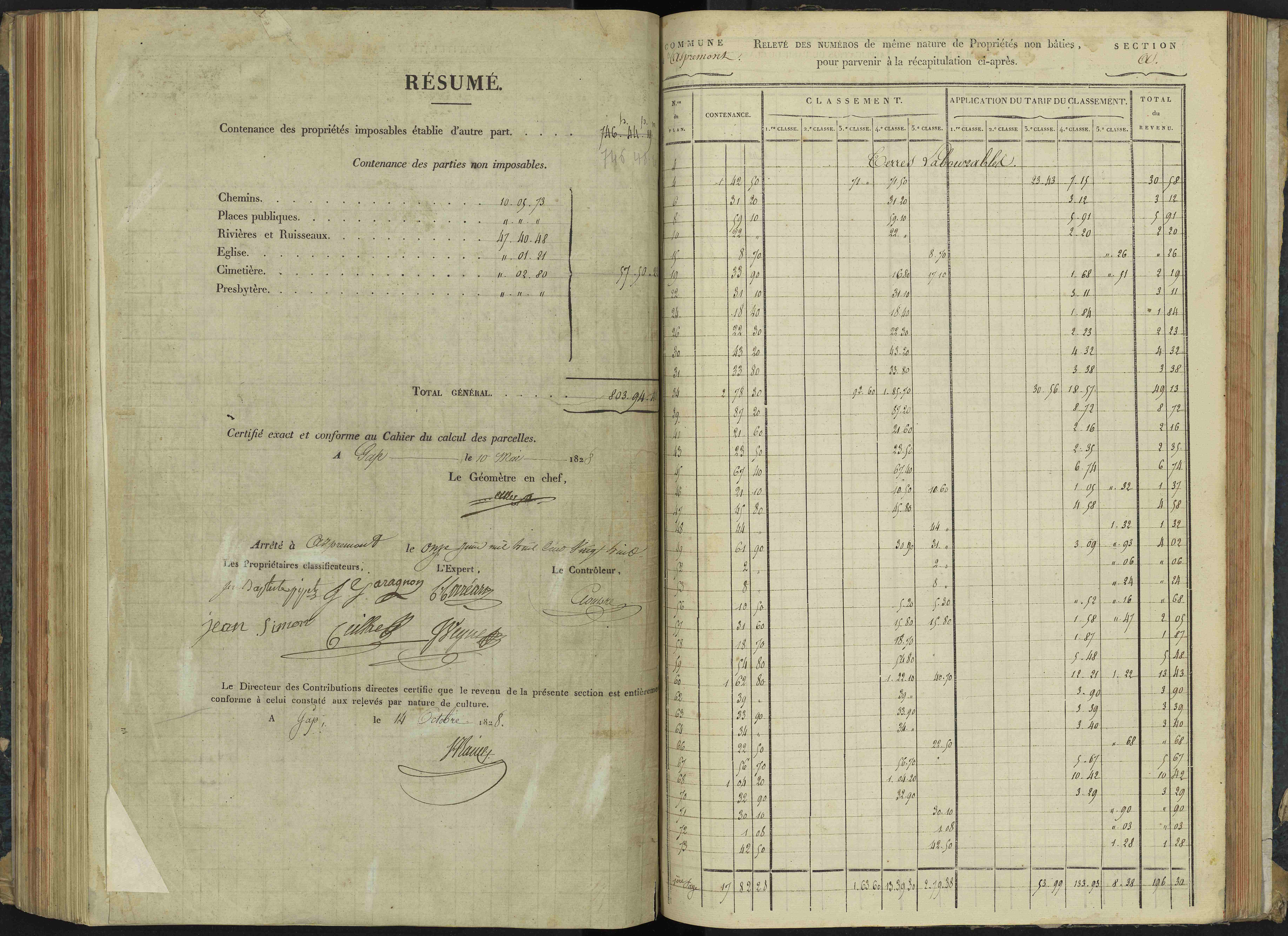 Aspremont - 3 P 166/3 - 3 P 166/3 - Section C