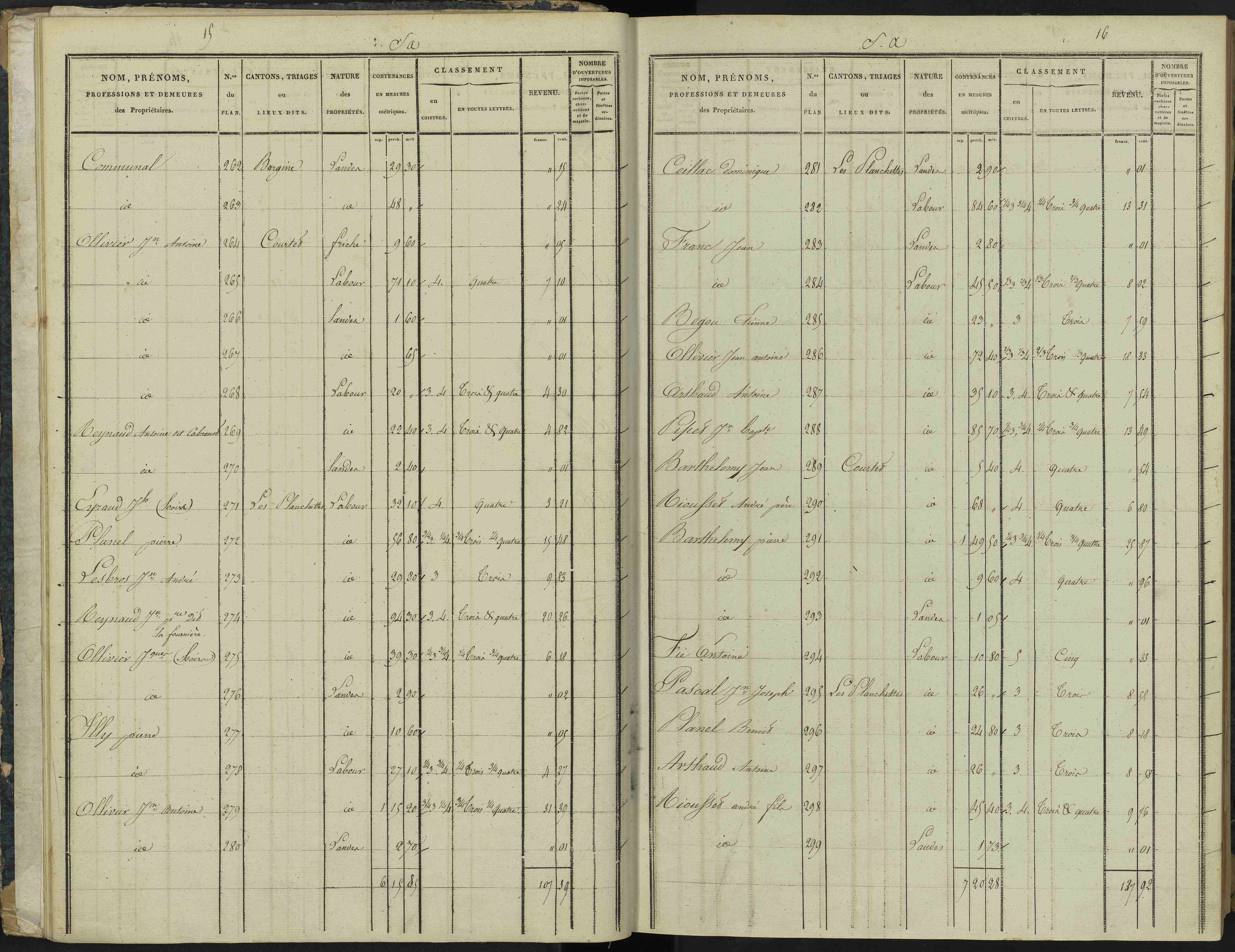 Aspremont - 3 P 166/1 - 3 P 166/1 - Section A