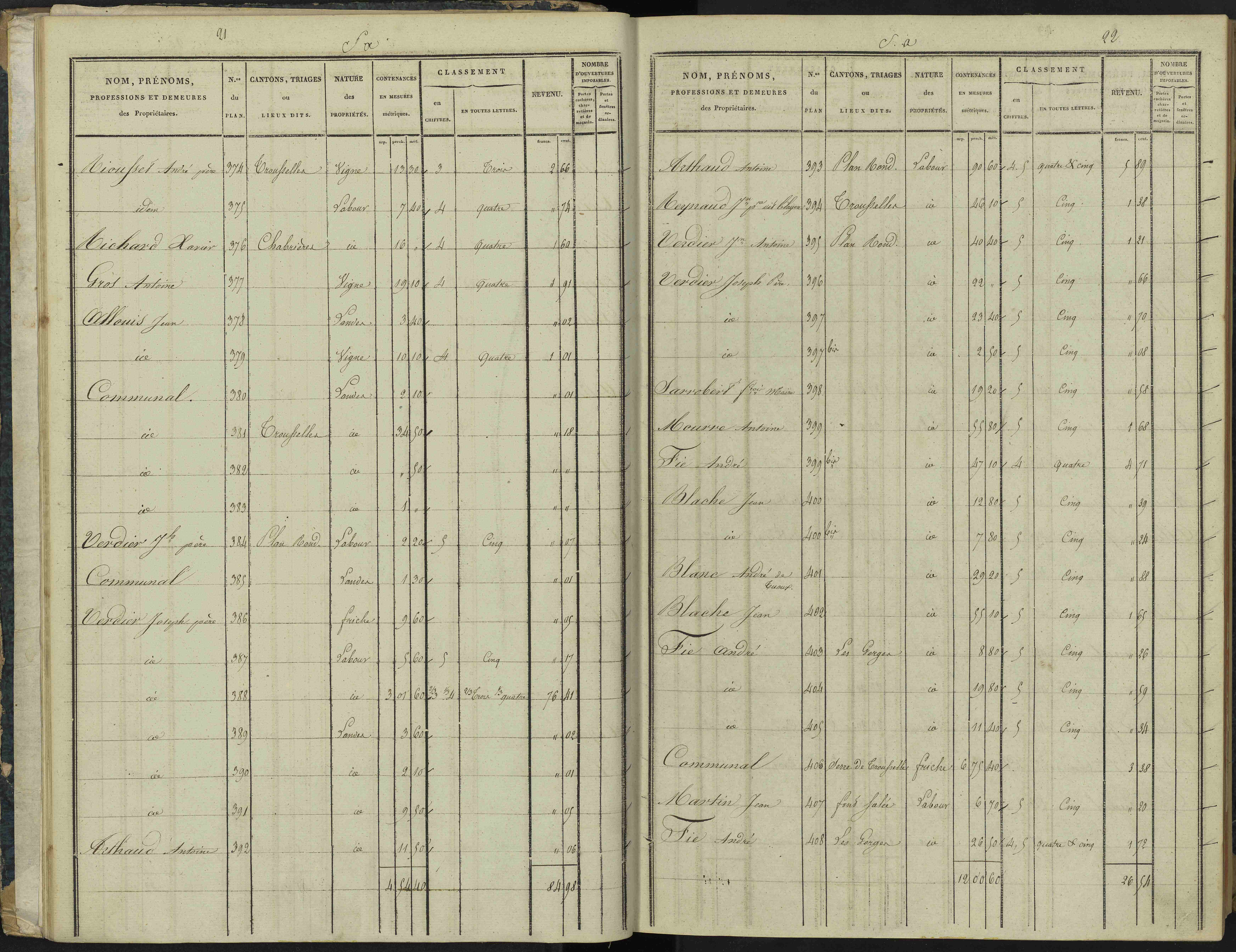 Aspremont - 3 P 166/1 - 3 P 166/1 - Section A