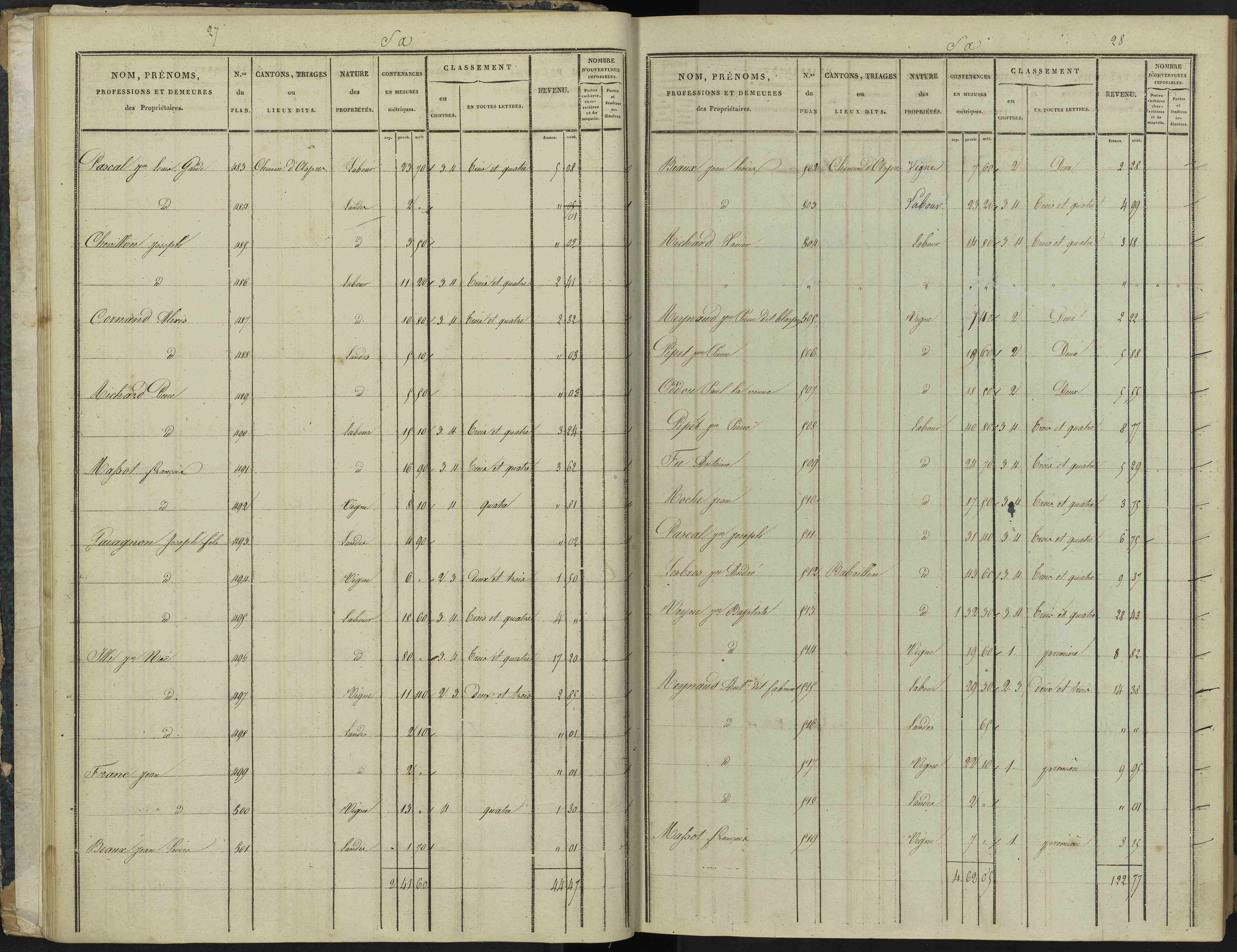 Aspremont - 3 P 166/1 - 3 P 166/1 - Section A