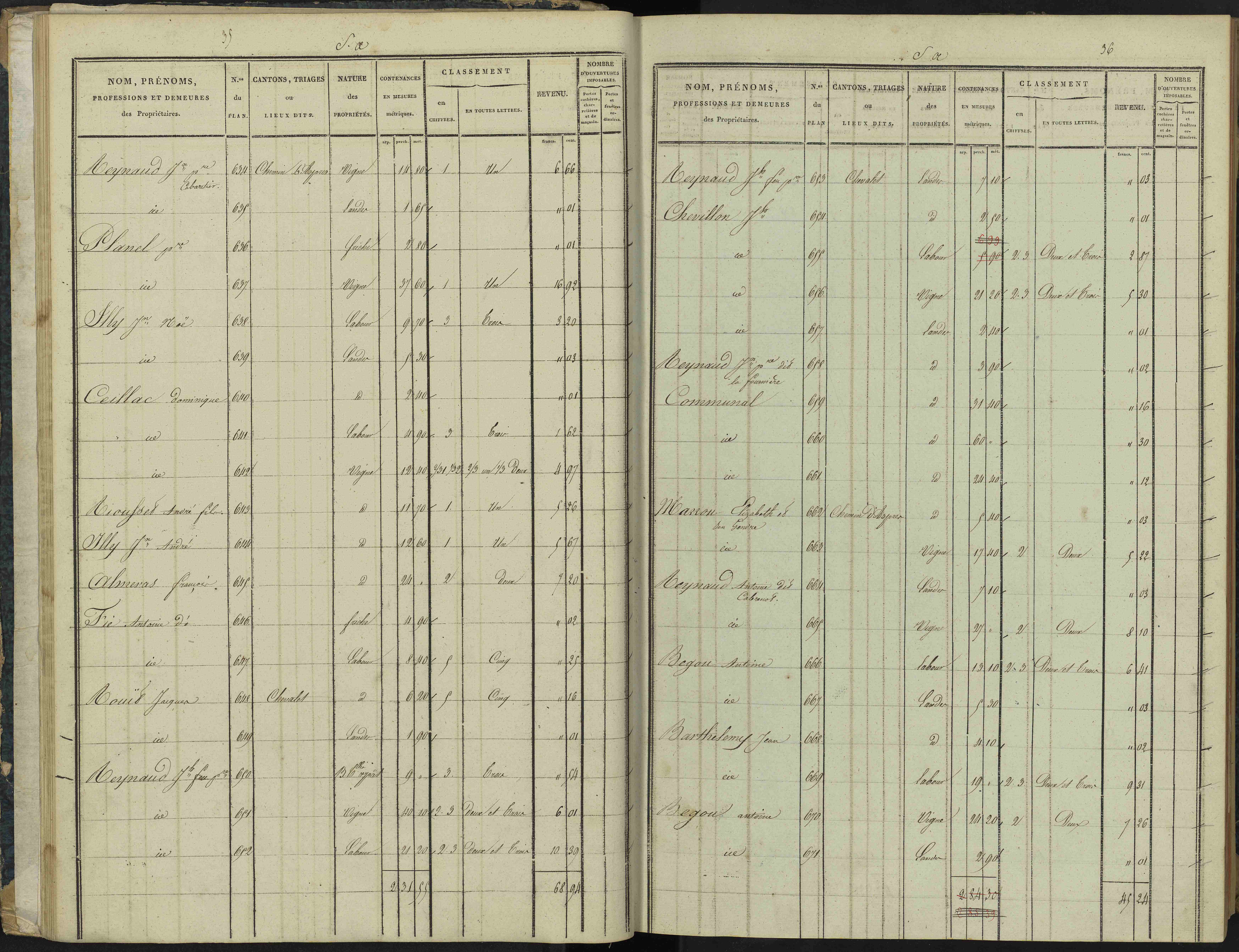 Aspremont - 3 P 166/1 - 3 P 166/1 - Section A