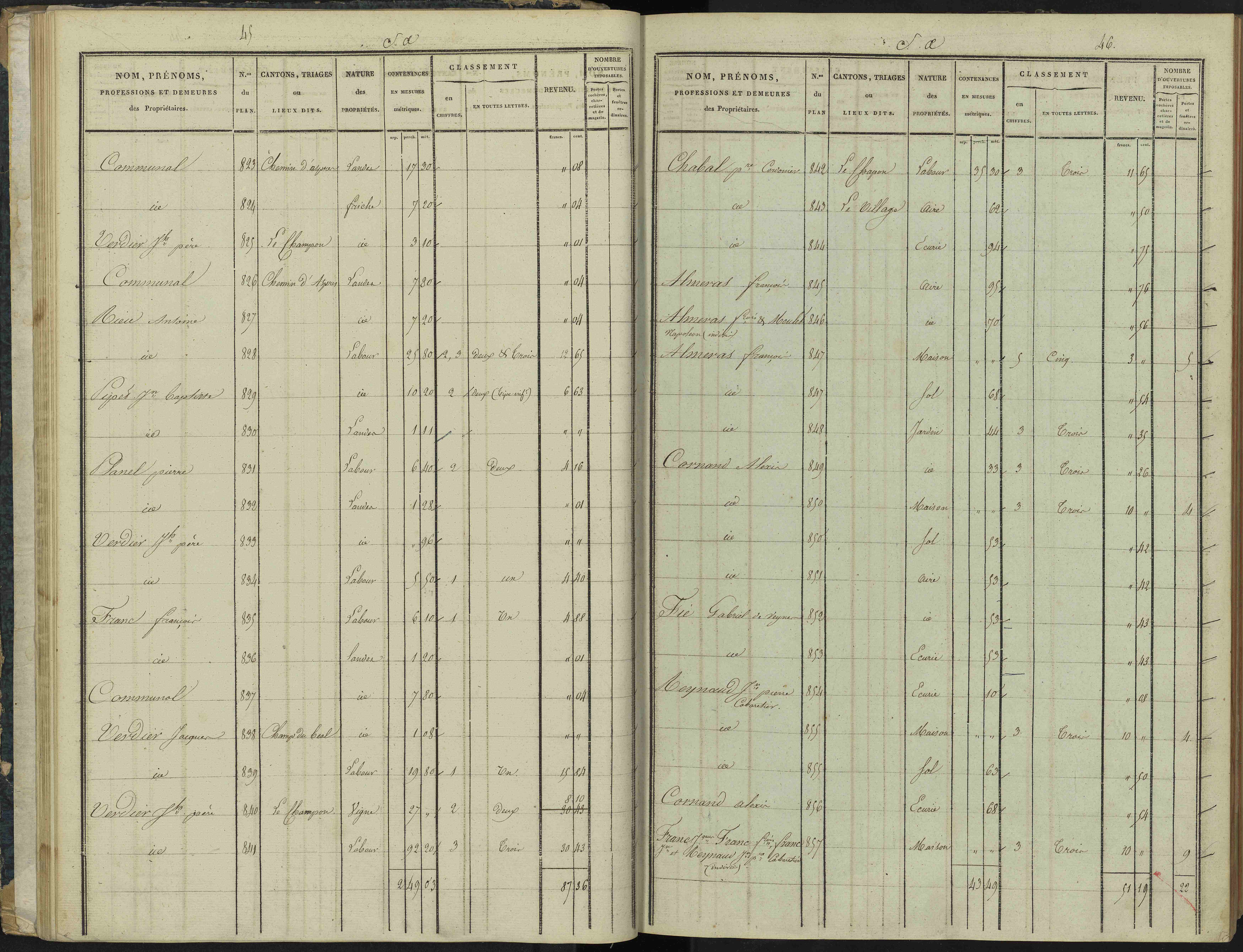 Aspremont - 3 P 166/1 - 3 P 166/1 - Section A