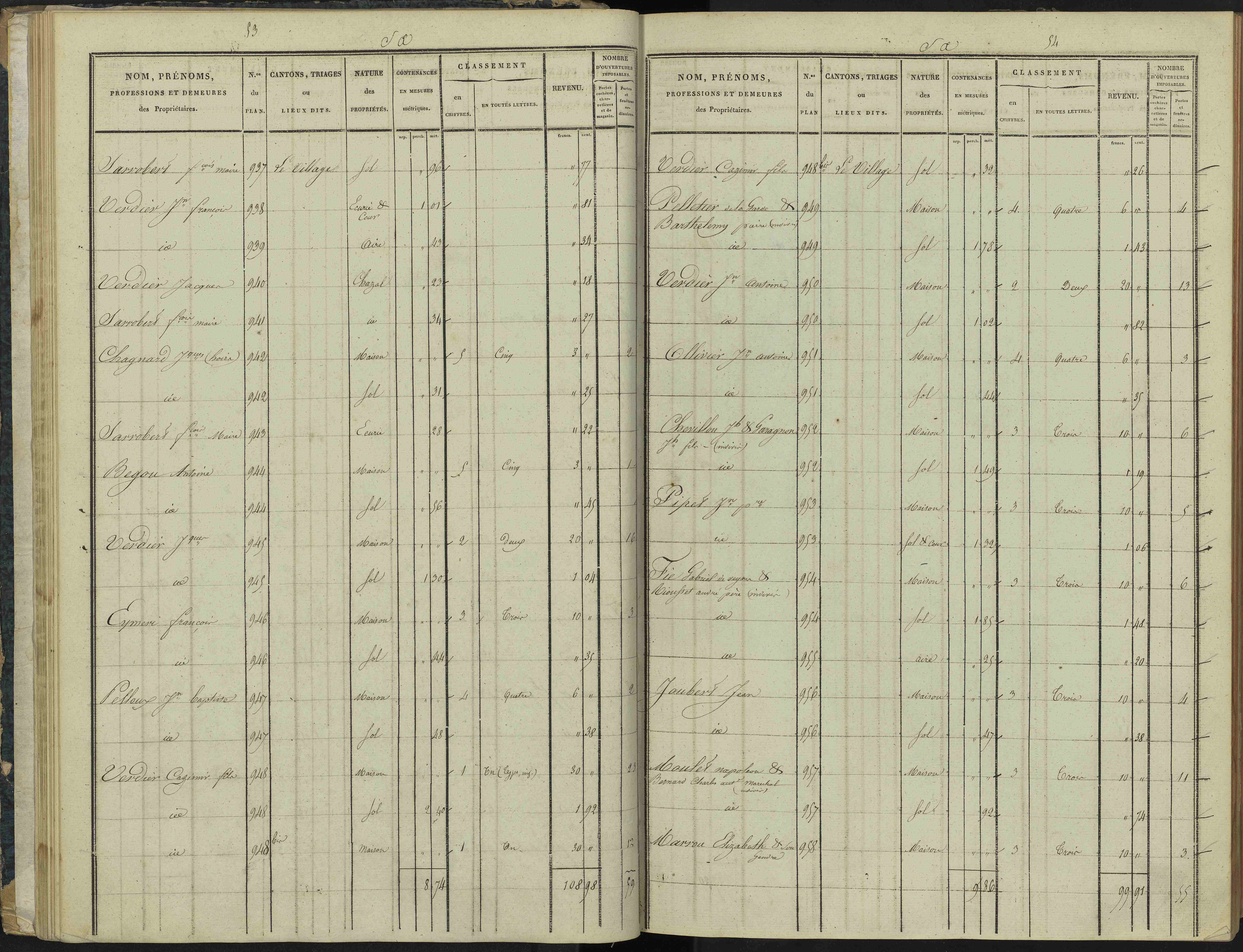 Aspremont - 3 P 166/1 - 3 P 166/1 - Section A