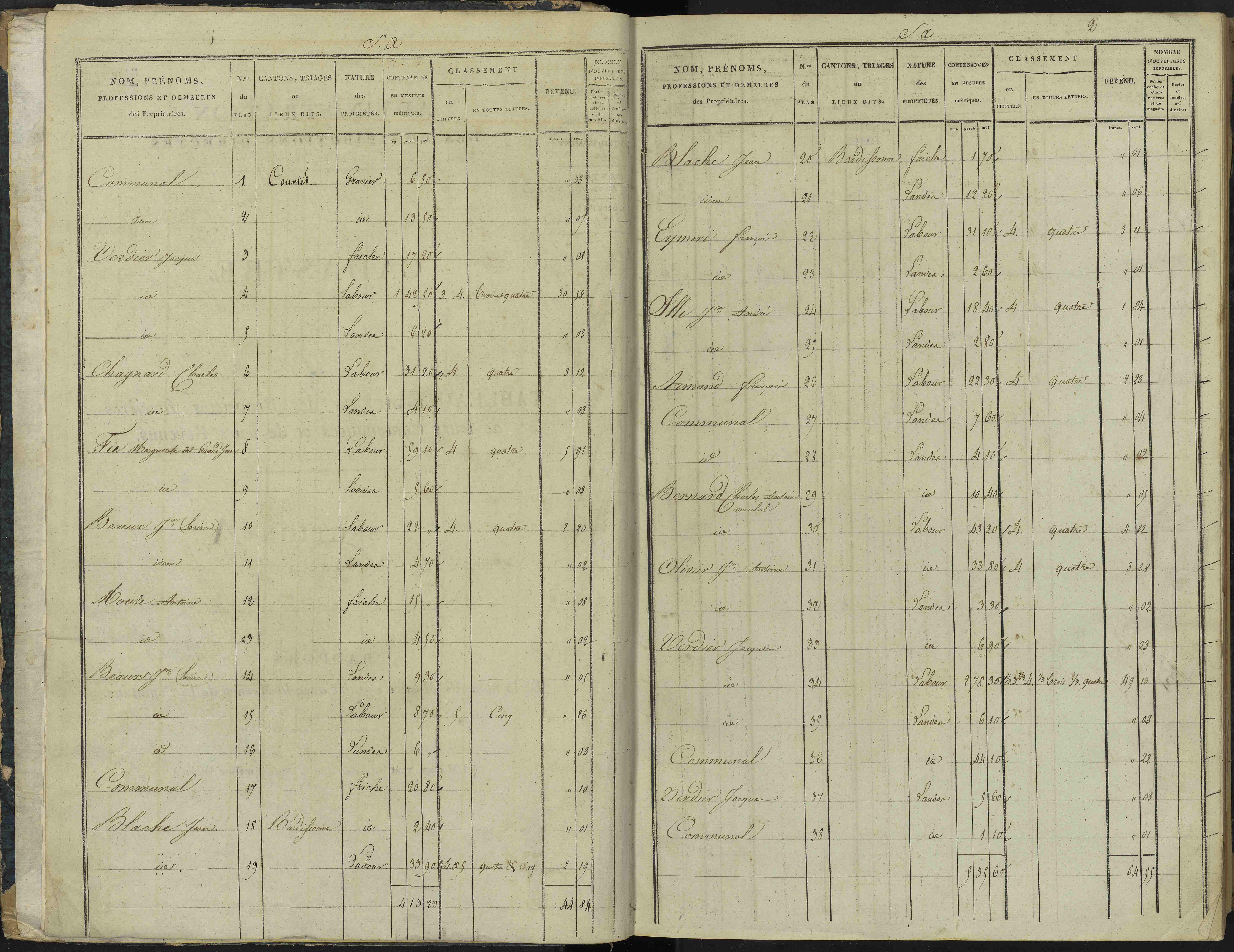 Aspremont - 3 P 166/1 - 3 P 166/1 - Section A