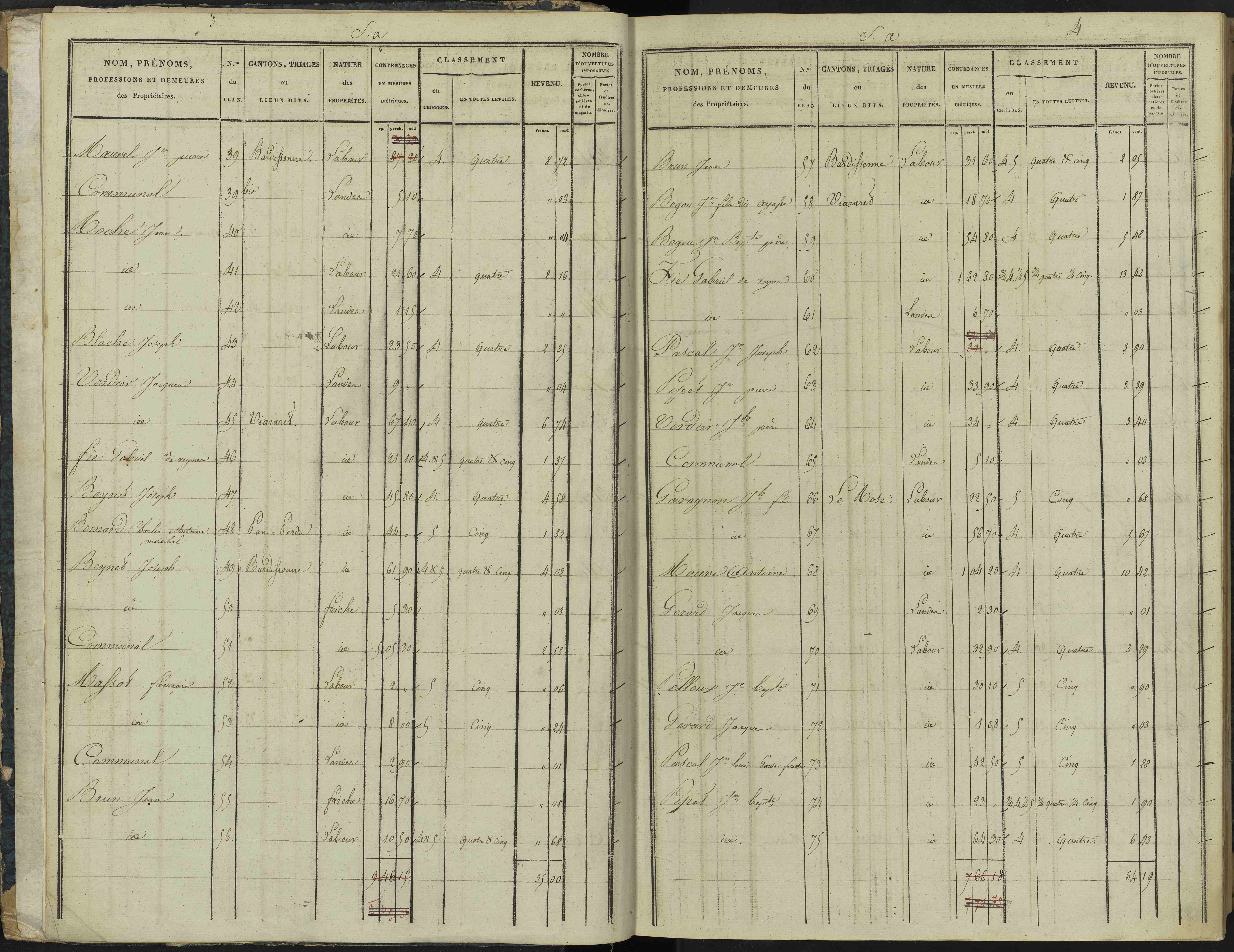 Aspremont - 3 P 166/1 - 3 P 166/1 - Section A