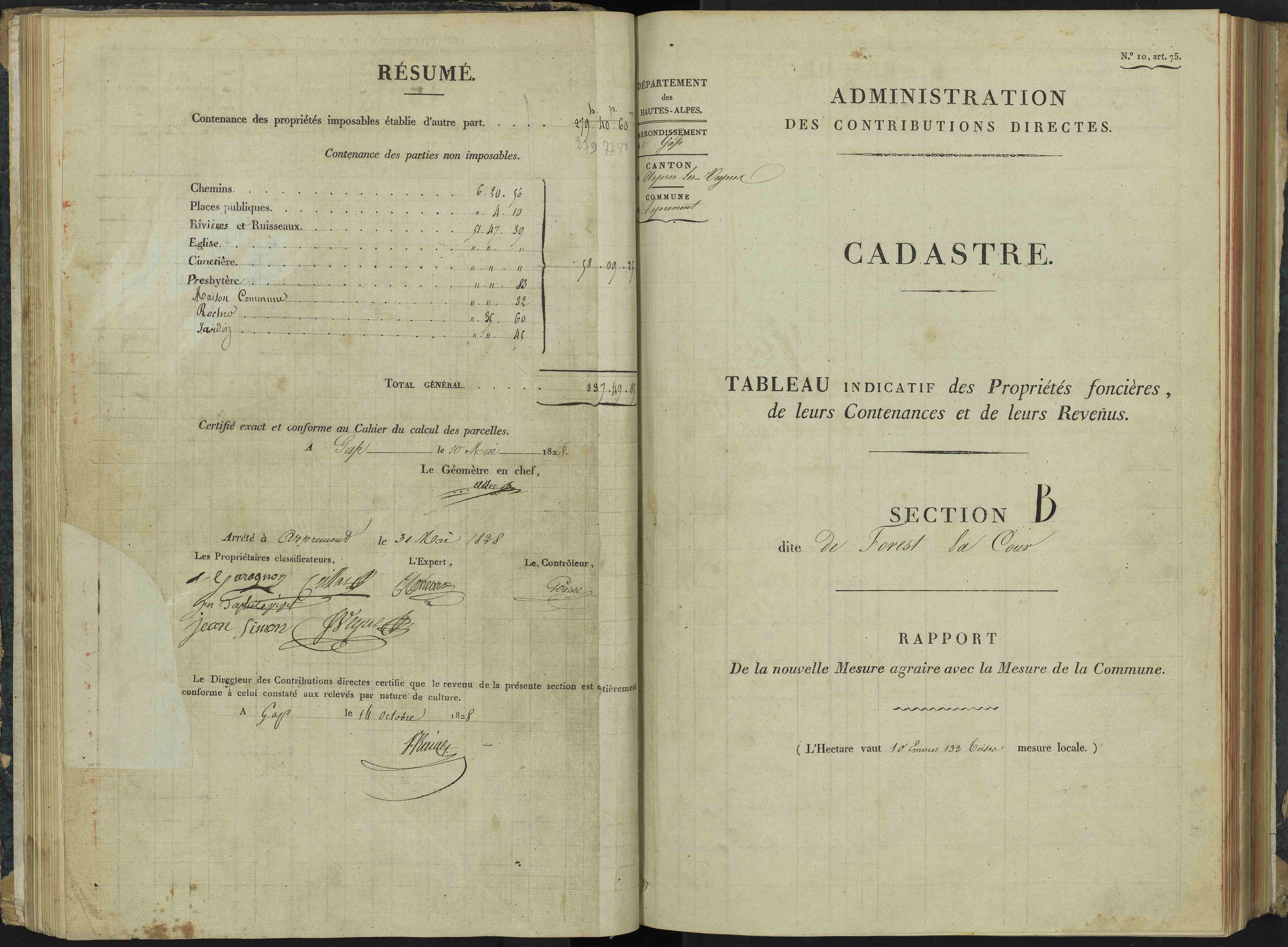 Aspremont - 3 P 166/1 - 3 P 166/1 - Section A