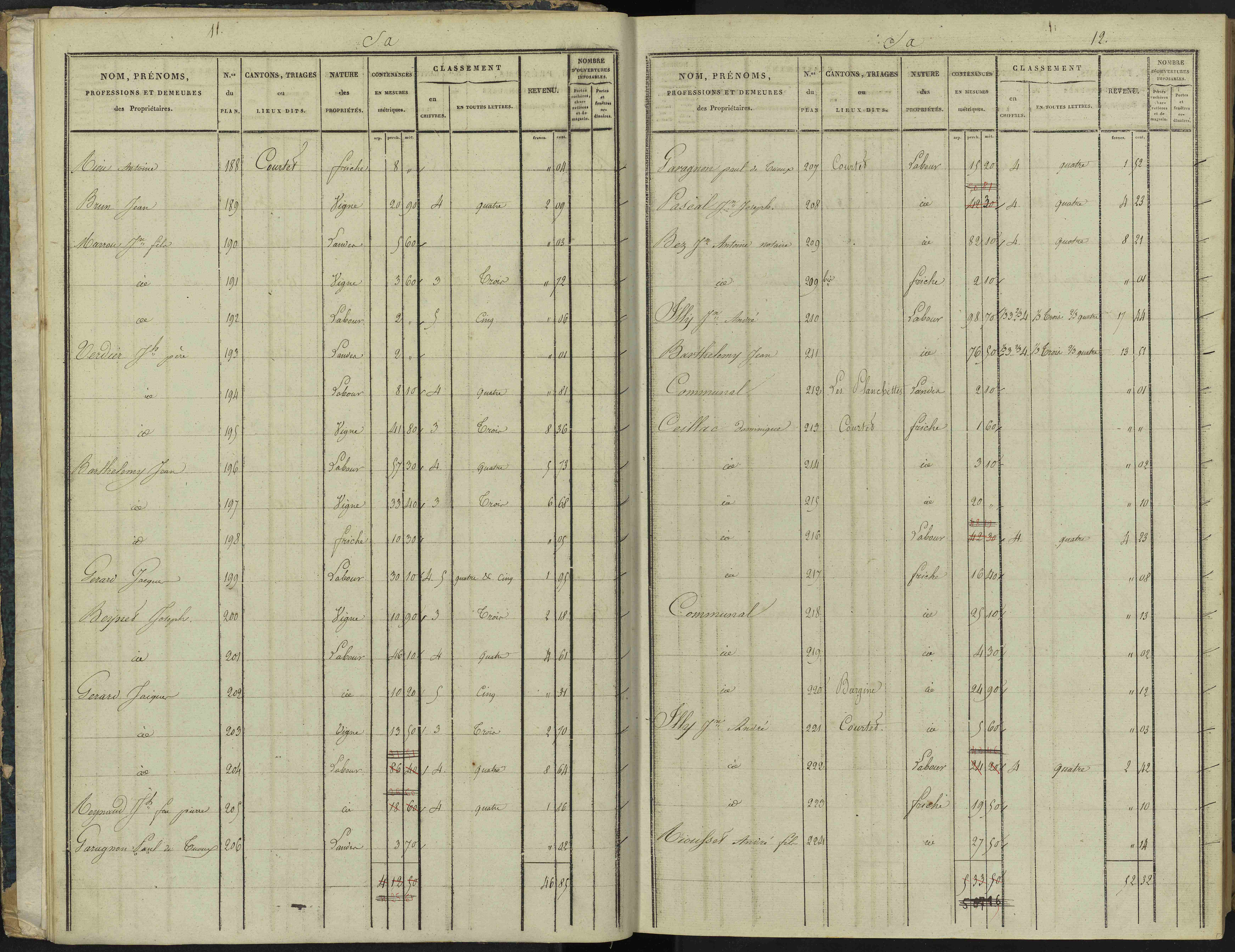 Aspremont - 3 P 166/1 - 3 P 166/1 - Section A