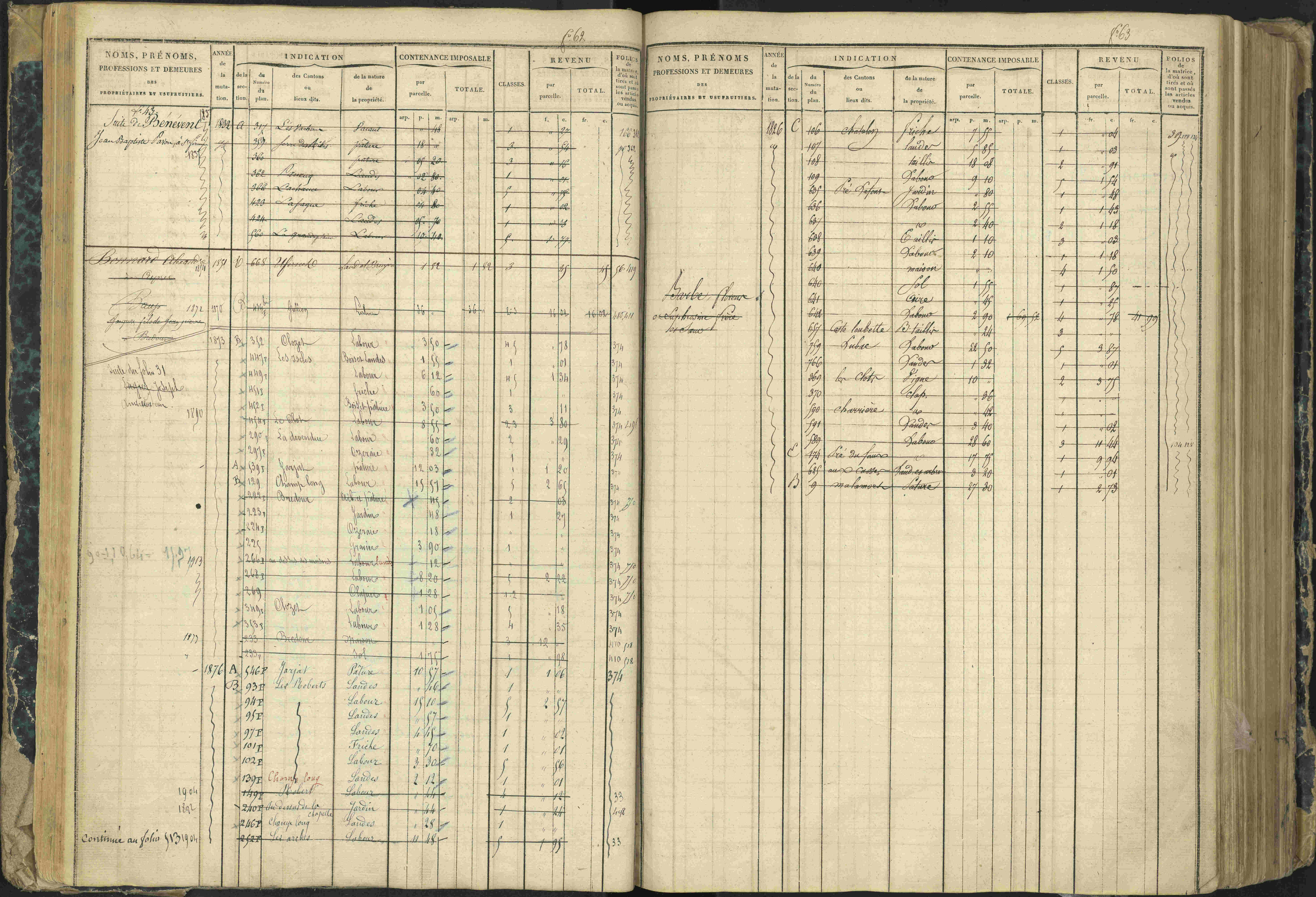 Aspres-lès-Corps - 3 P 177/2 - 3 P 177/2 - Matrice, folios 1-487.