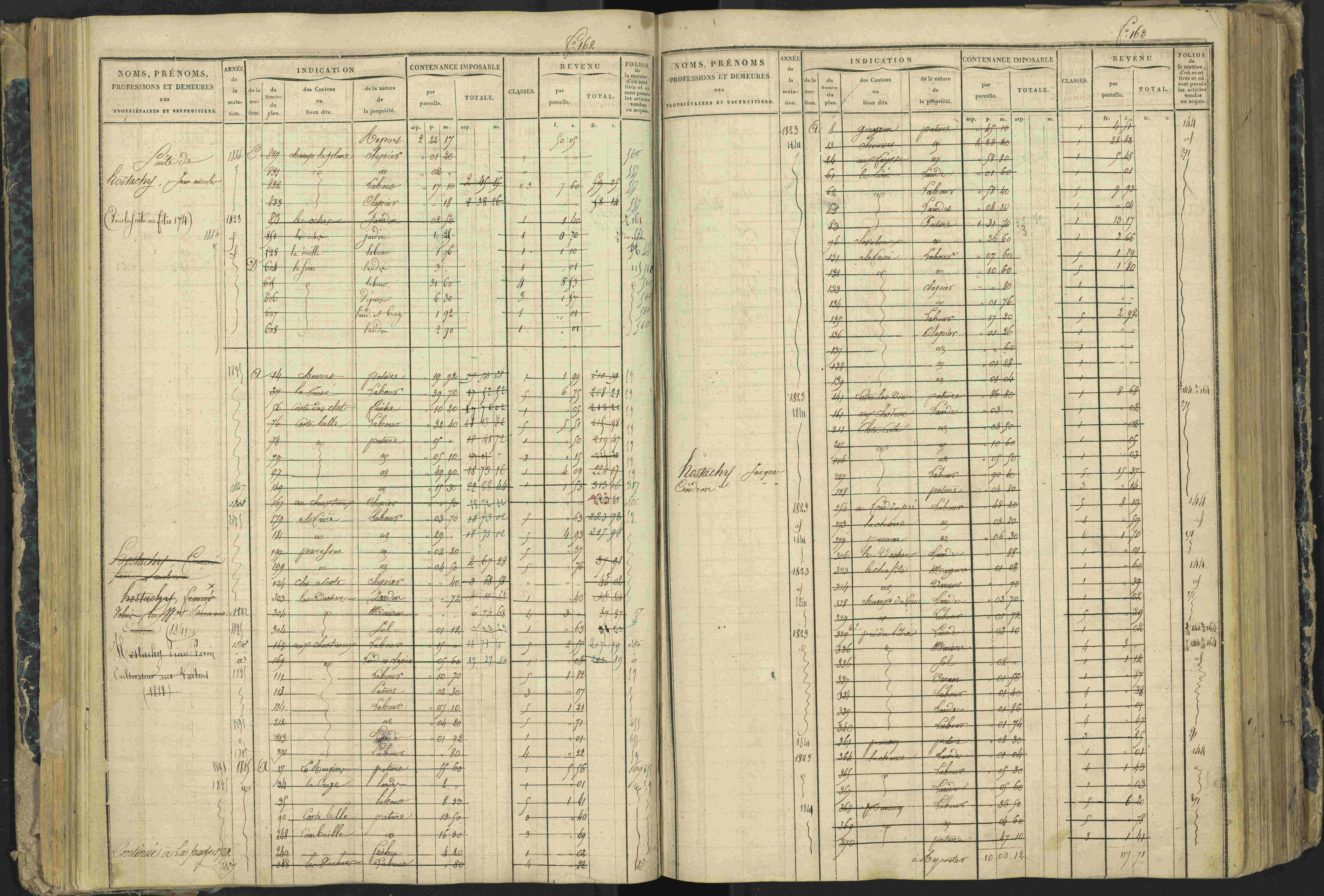 Aspres-lès-Corps - 3 P 177/2 - 3 P 177/2 - Matrice, folios 1-487.