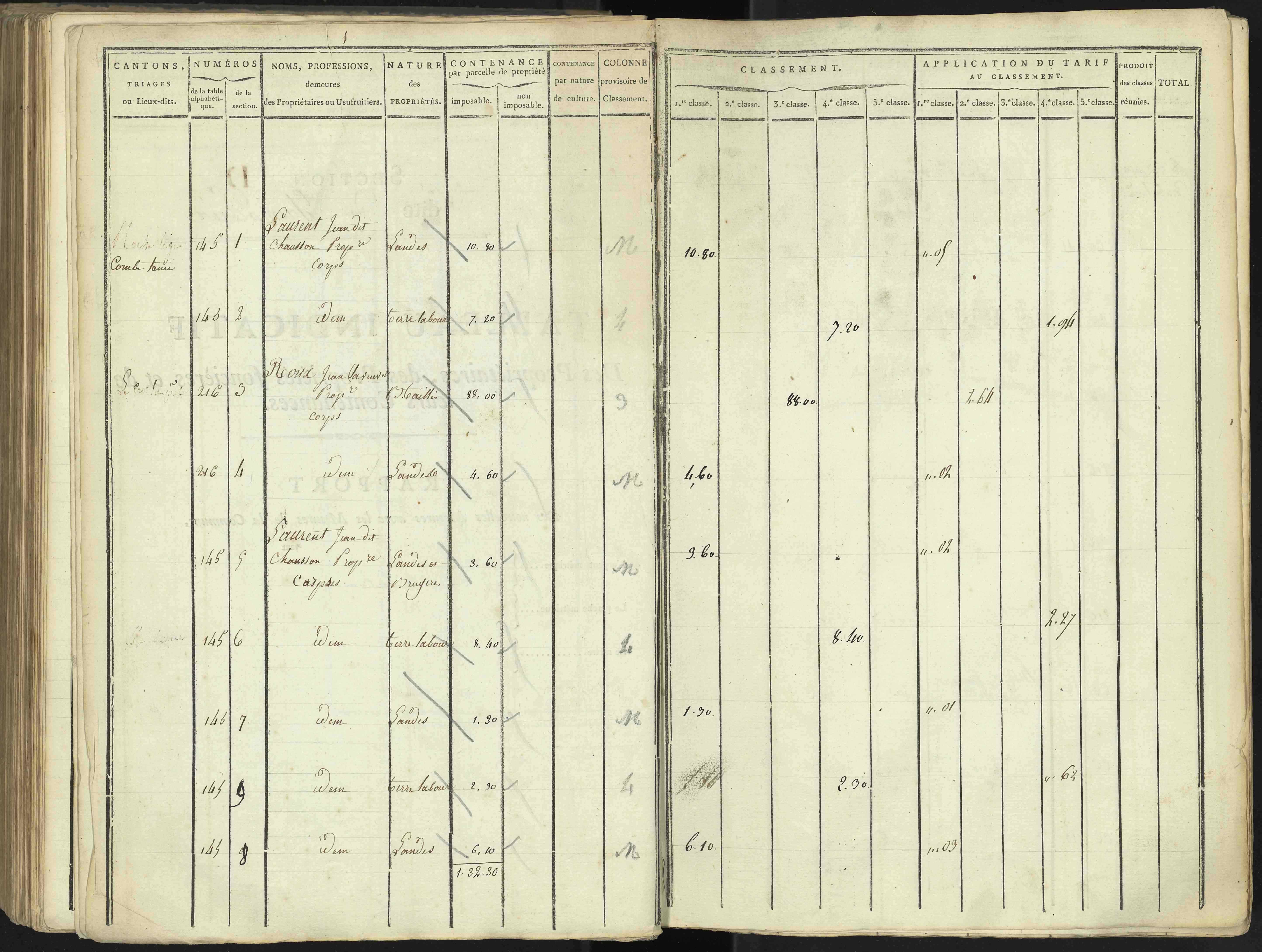 Aspres-lès-Corps - 3 P 176/4 - 3 P 176/4 - Section D