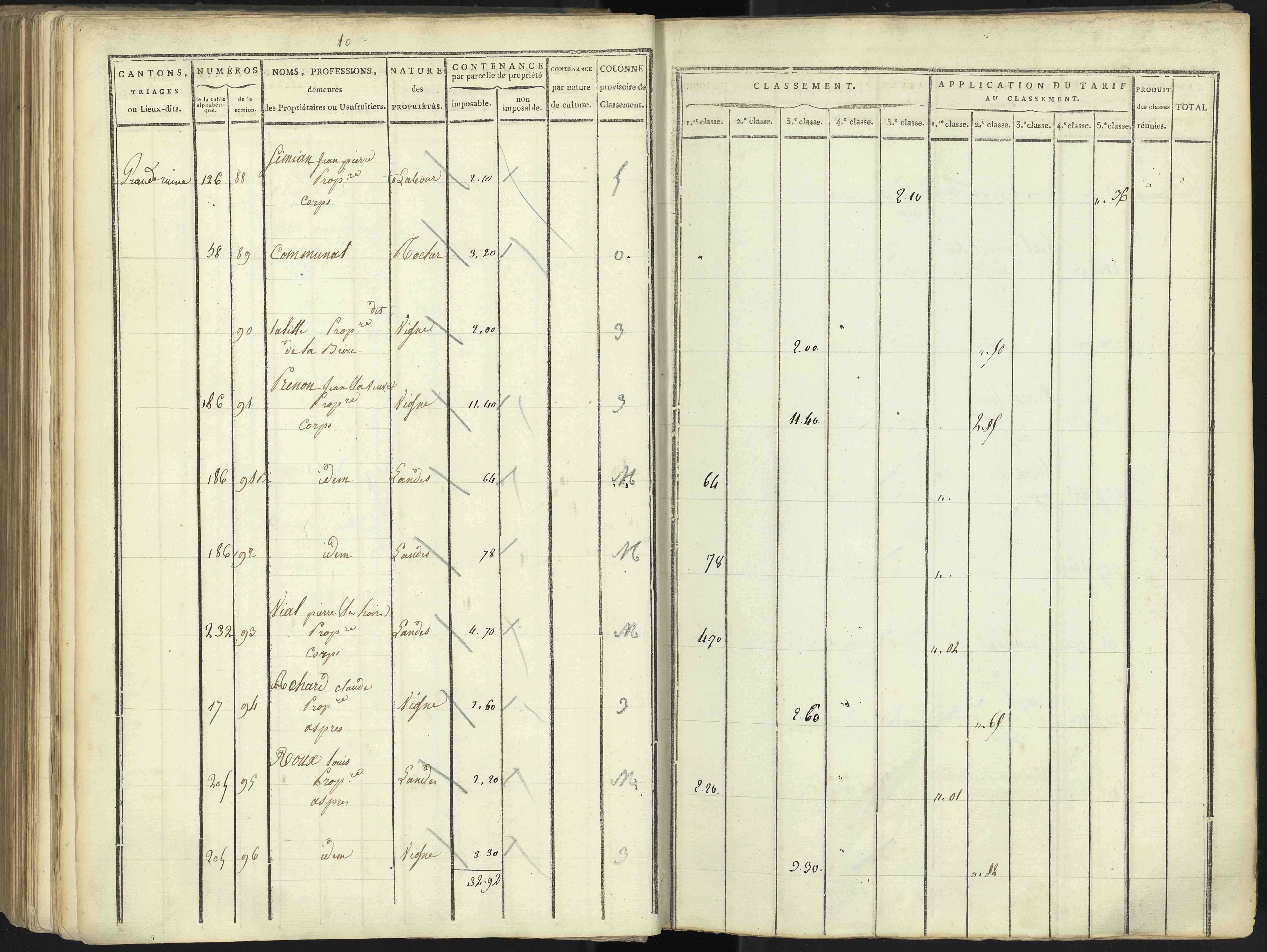 Aspres-lès-Corps - 3 P 176/4 - 3 P 176/4 - Section D