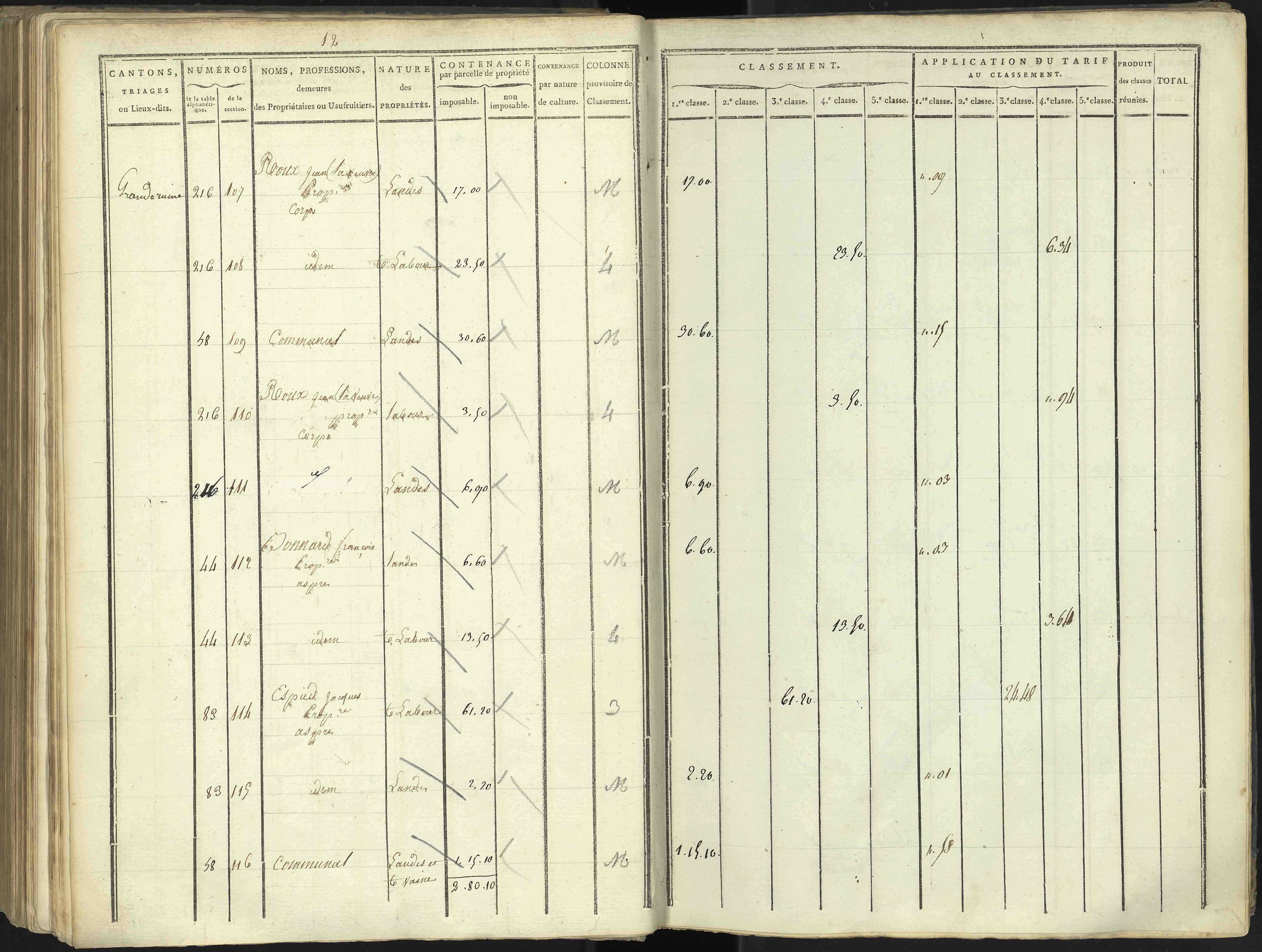Aspres-lès-Corps - 3 P 176/4 - 3 P 176/4 - Section D