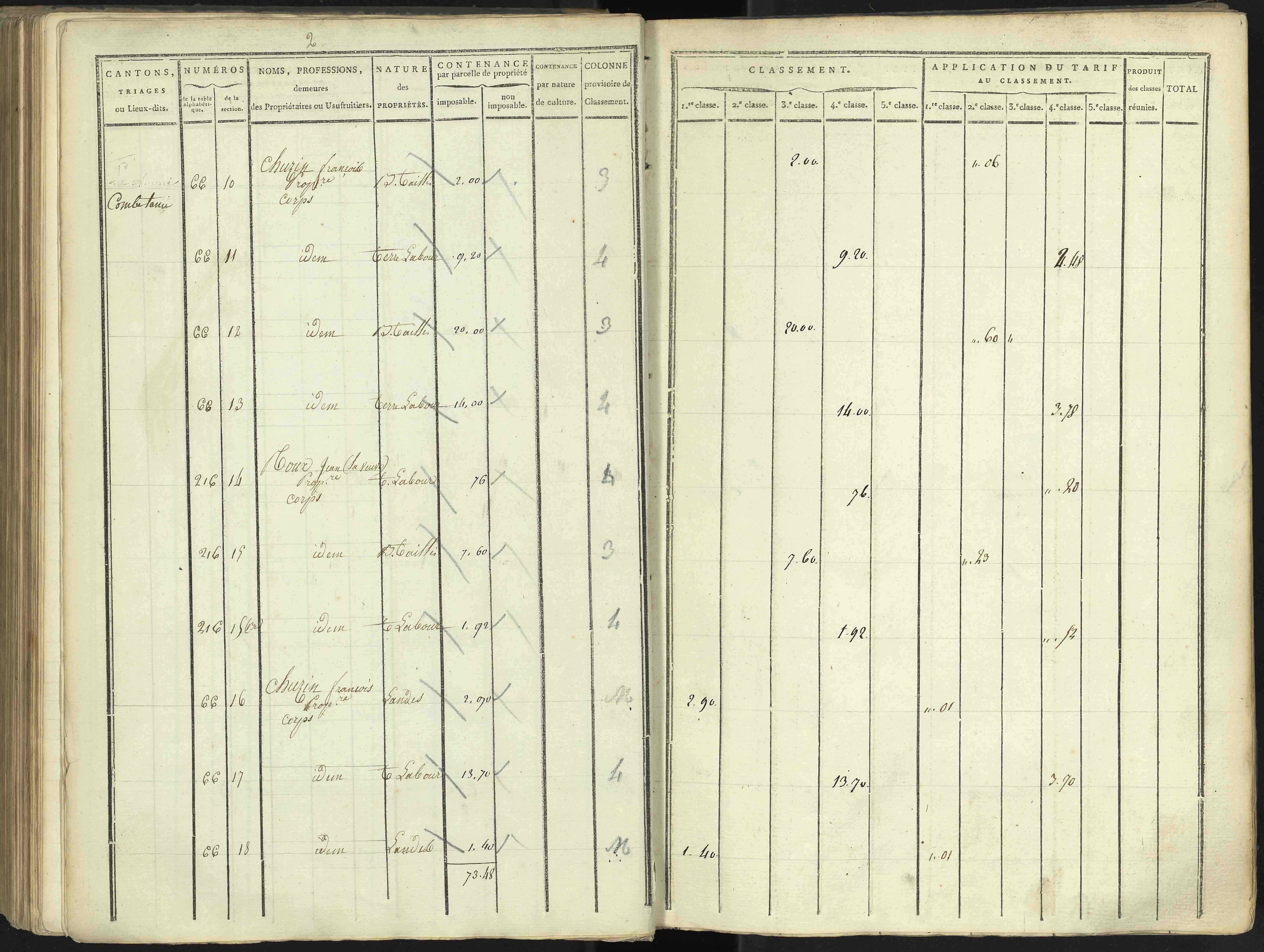 Aspres-lès-Corps - 3 P 176/4 - 3 P 176/4 - Section D