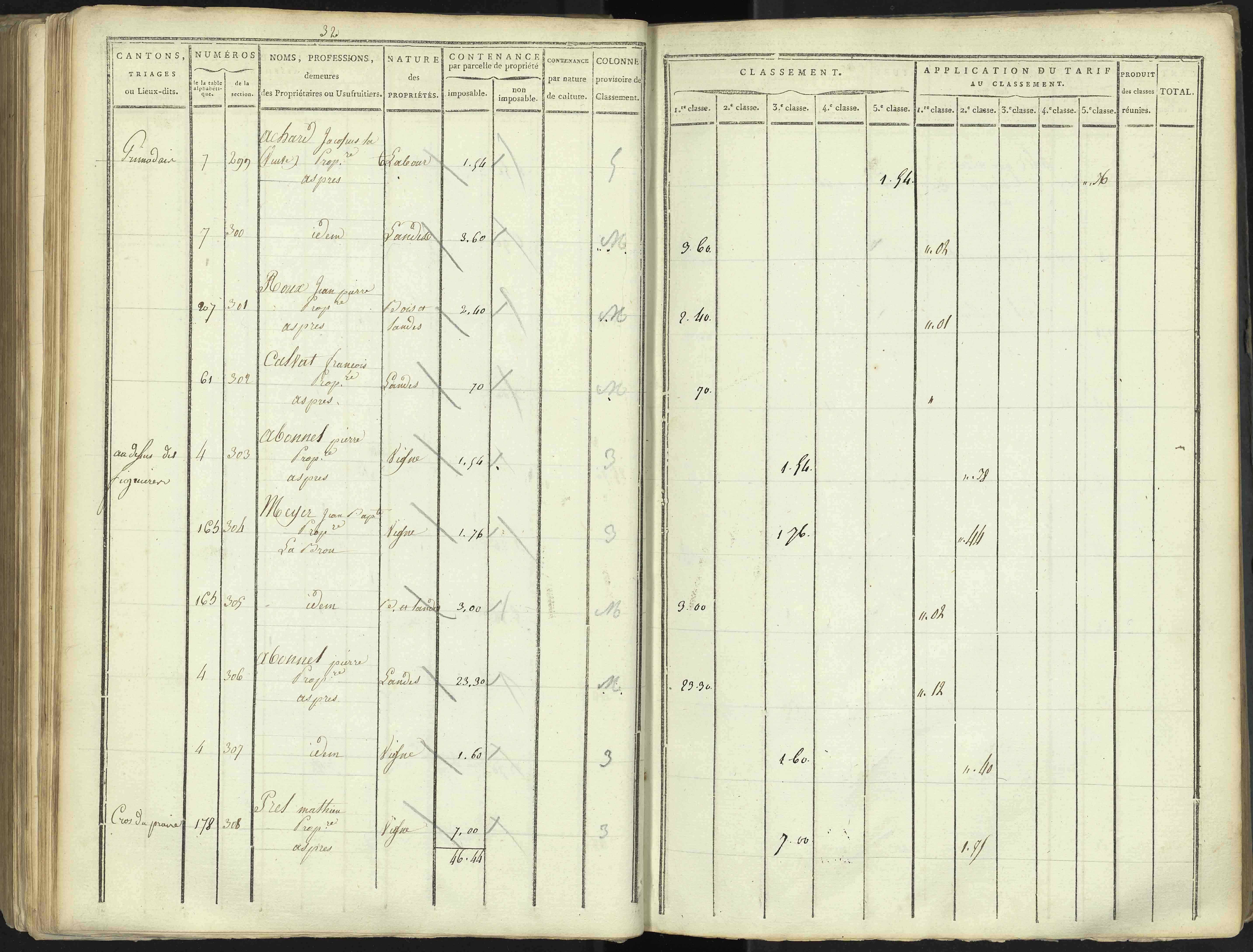 Aspres-lès-Corps - 3 P 176/4 - 3 P 176/4 - Section D