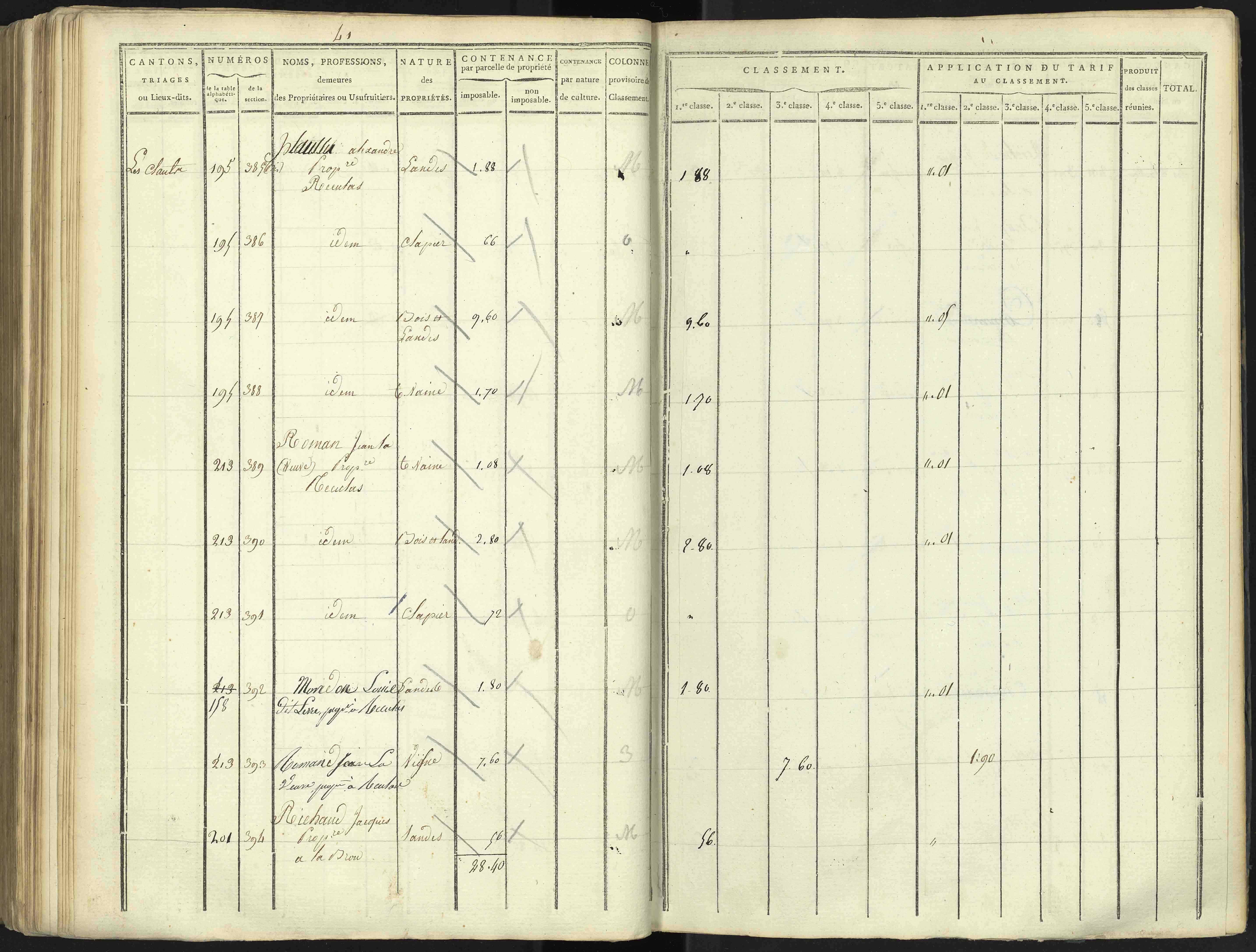 Aspres-lès-Corps - 3 P 176/4 - 3 P 176/4 - Section D