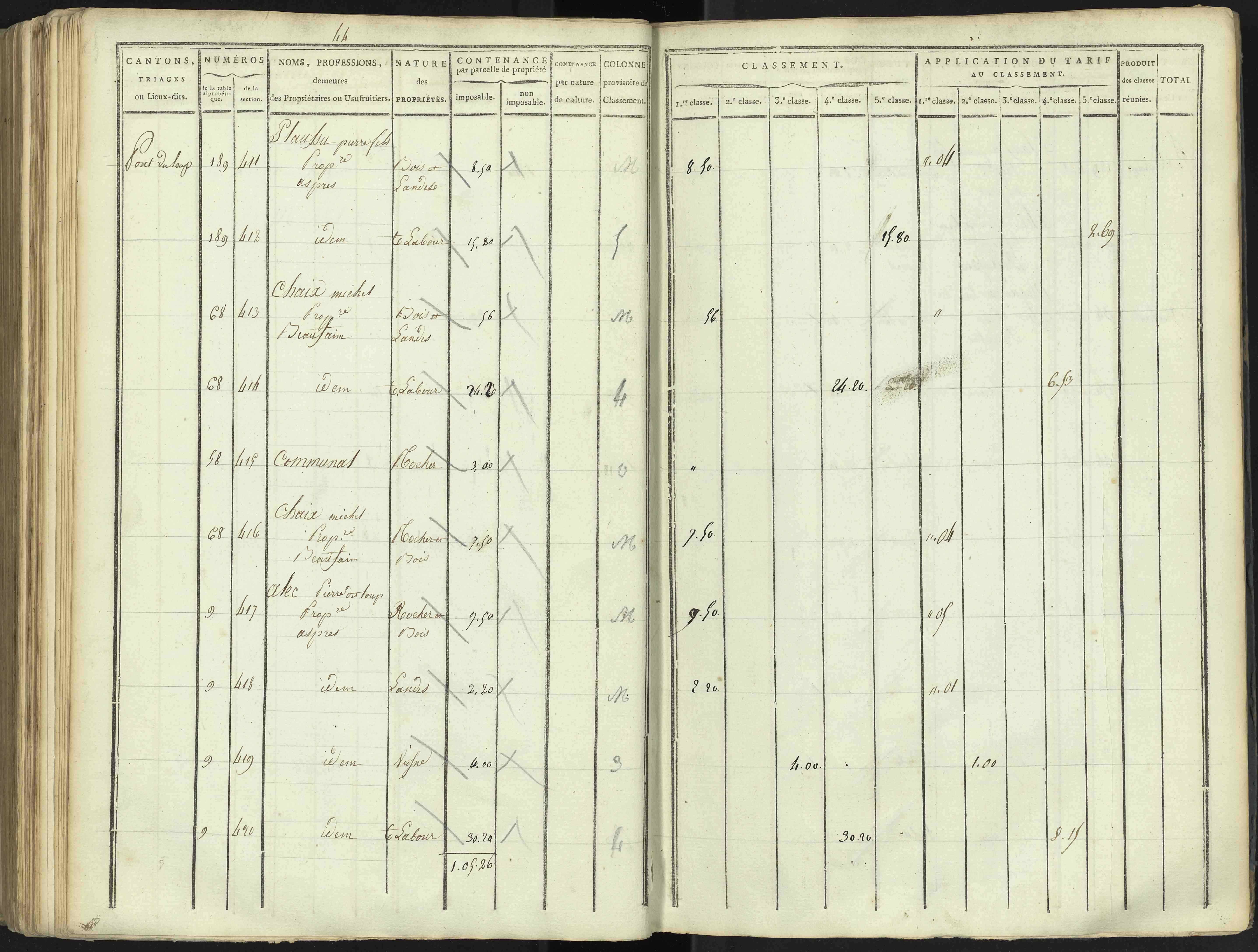 Aspres-lès-Corps - 3 P 176/4 - 3 P 176/4 - Section D