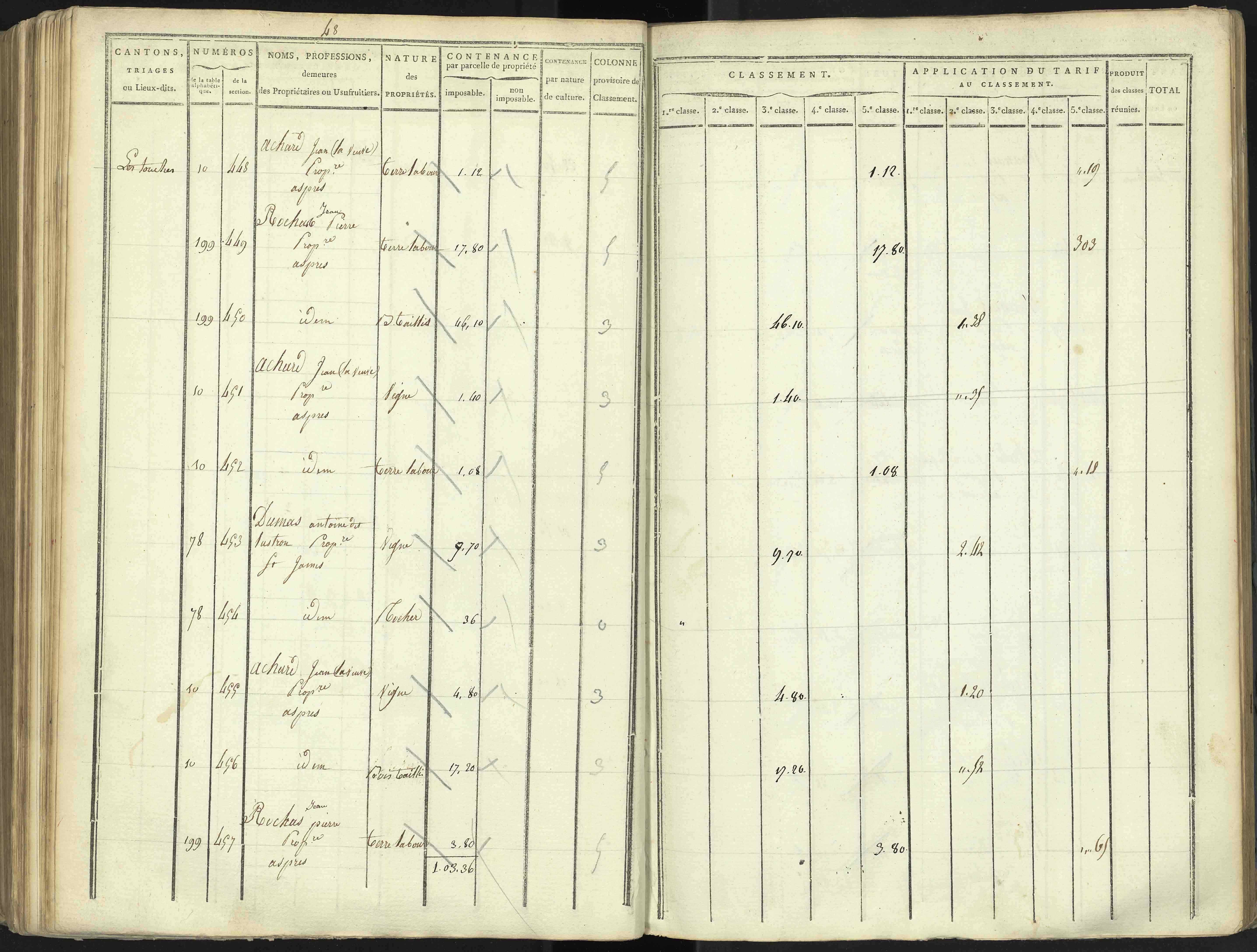 Aspres-lès-Corps - 3 P 176/4 - 3 P 176/4 - Section D