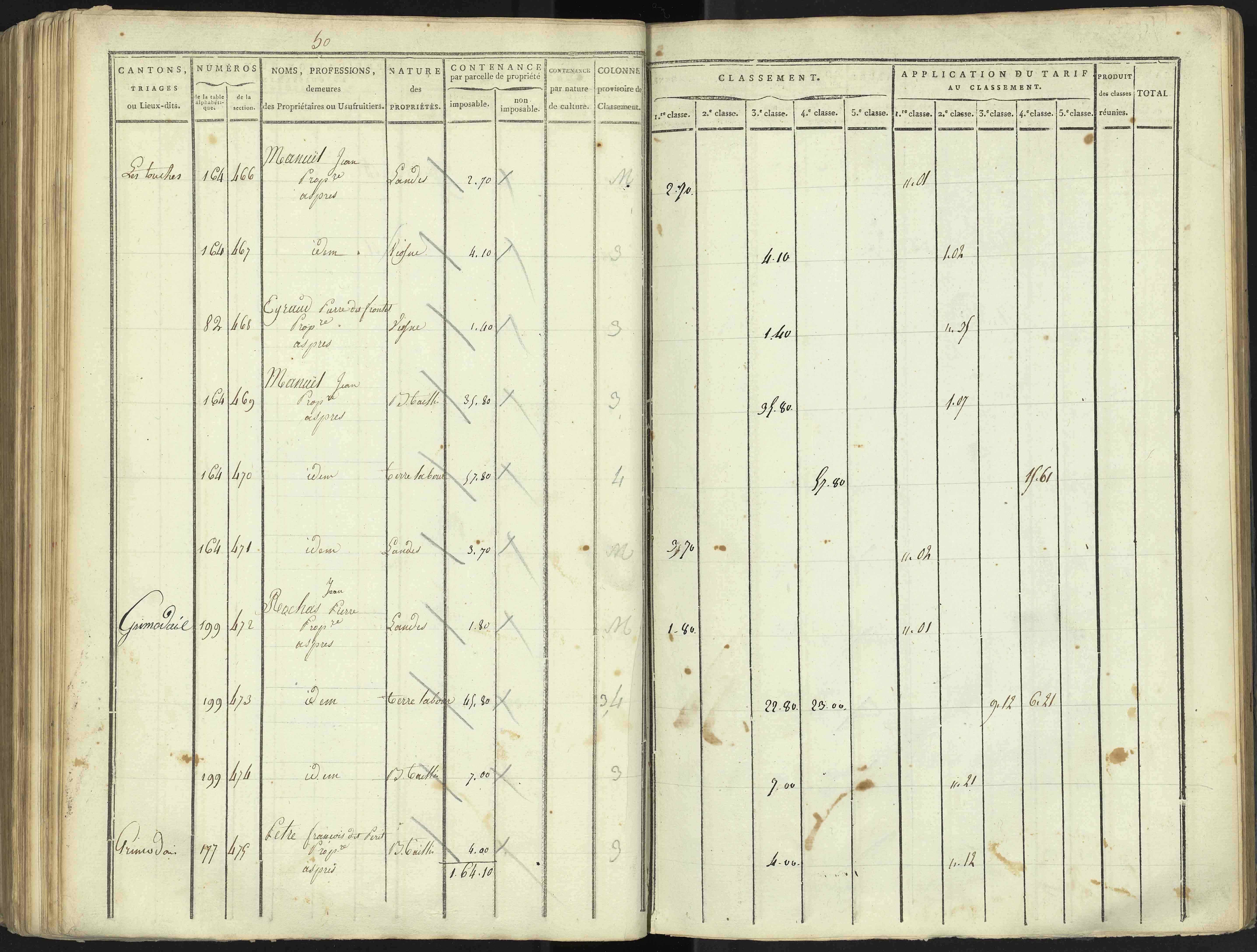 Aspres-lès-Corps - 3 P 176/4 - 3 P 176/4 - Section D