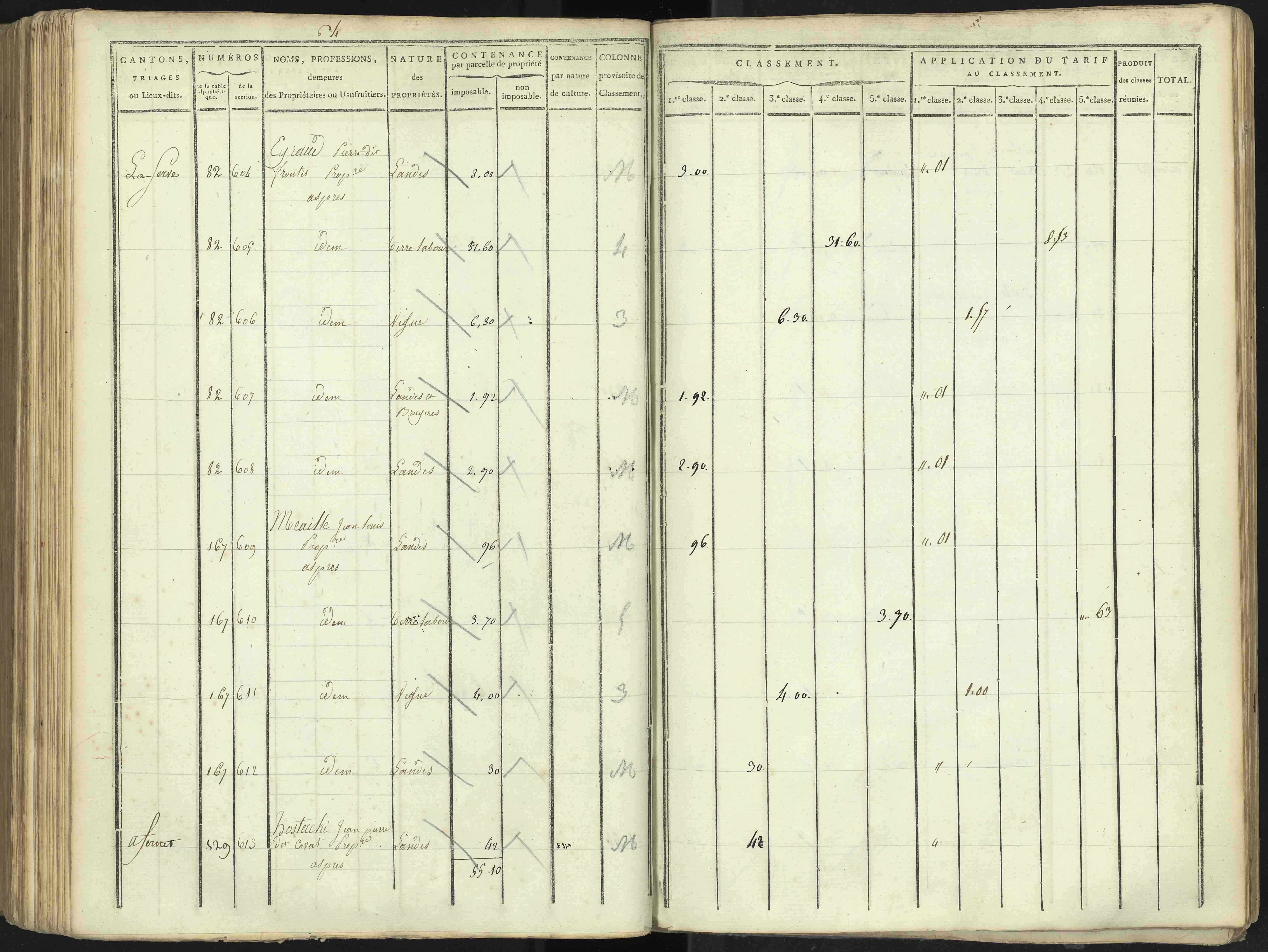 Aspres-lès-Corps - 3 P 176/4 - 3 P 176/4 - Section D