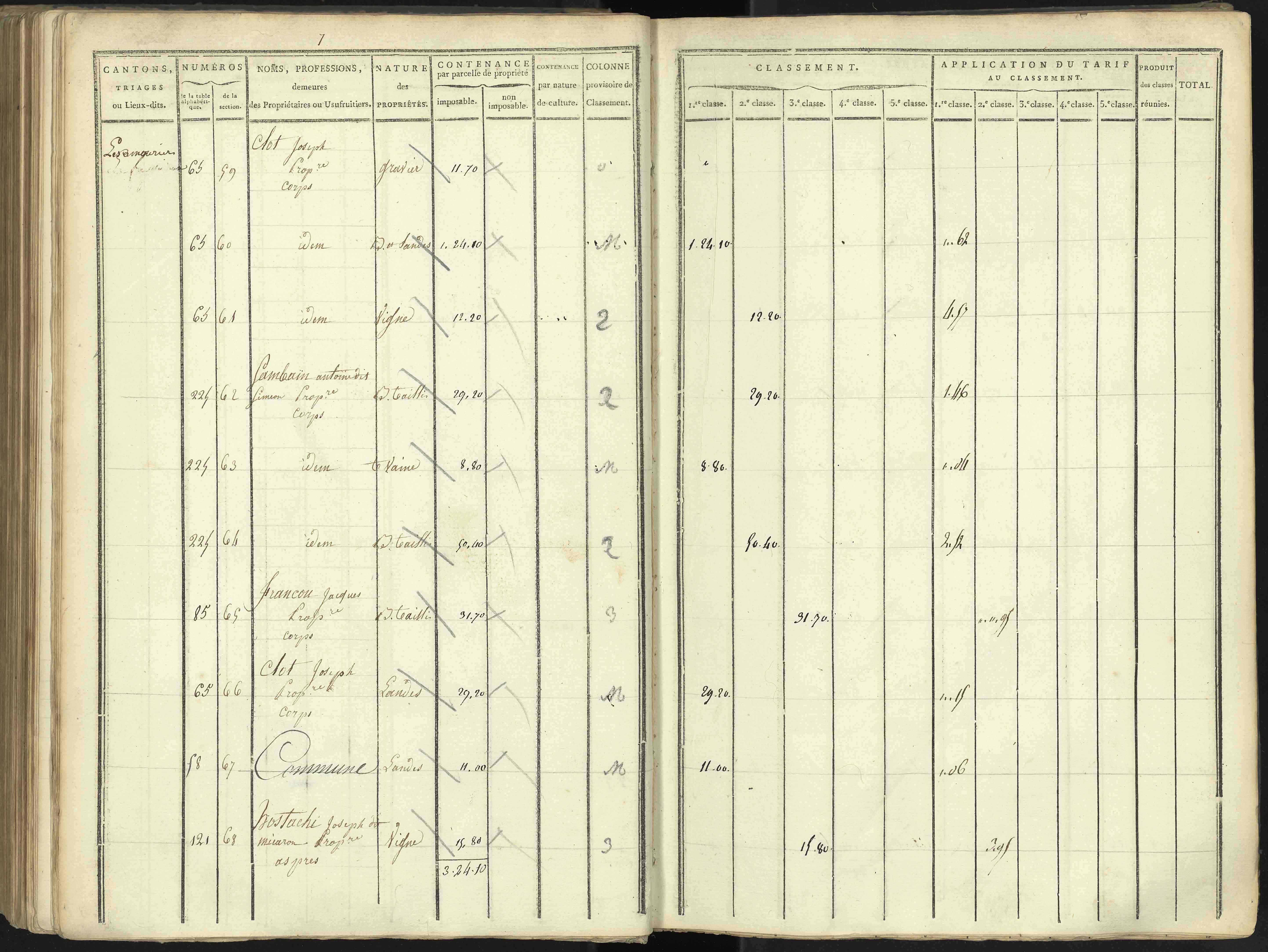 Aspres-lès-Corps - 3 P 176/4 - 3 P 176/4 - Section D