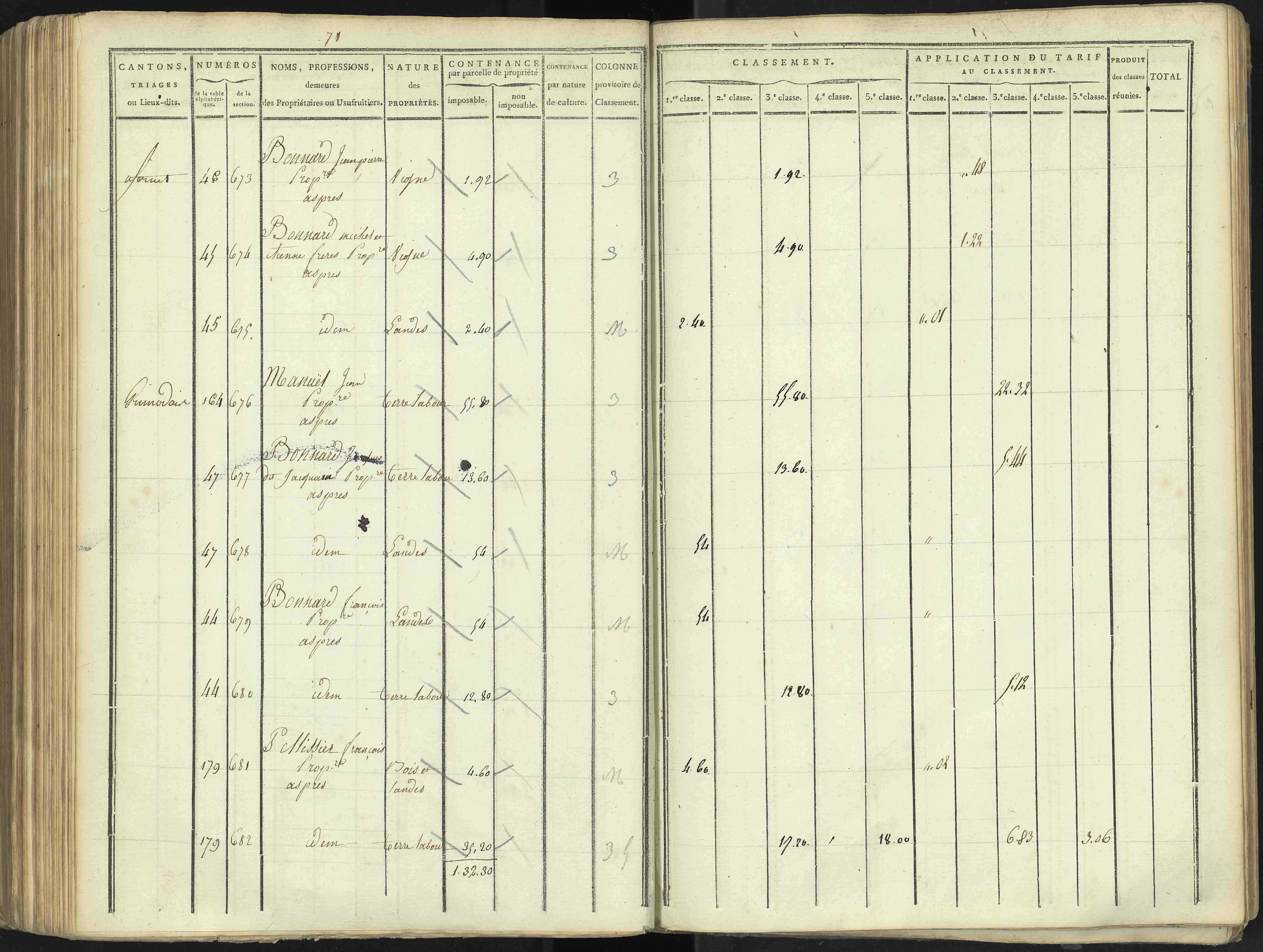 Aspres-lès-Corps - 3 P 176/4 - 3 P 176/4 - Section D