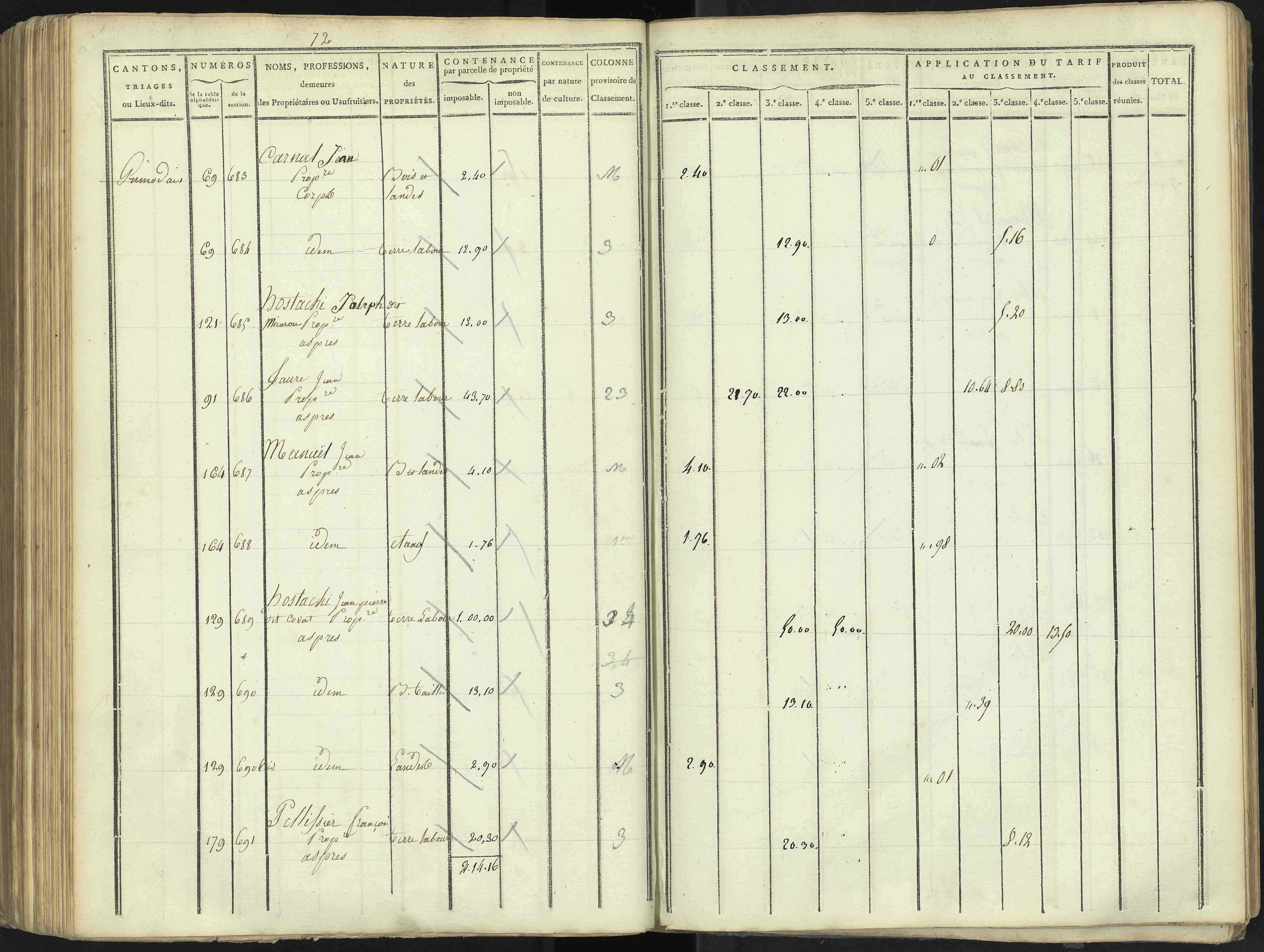 Aspres-lès-Corps - 3 P 176/4 - 3 P 176/4 - Section D