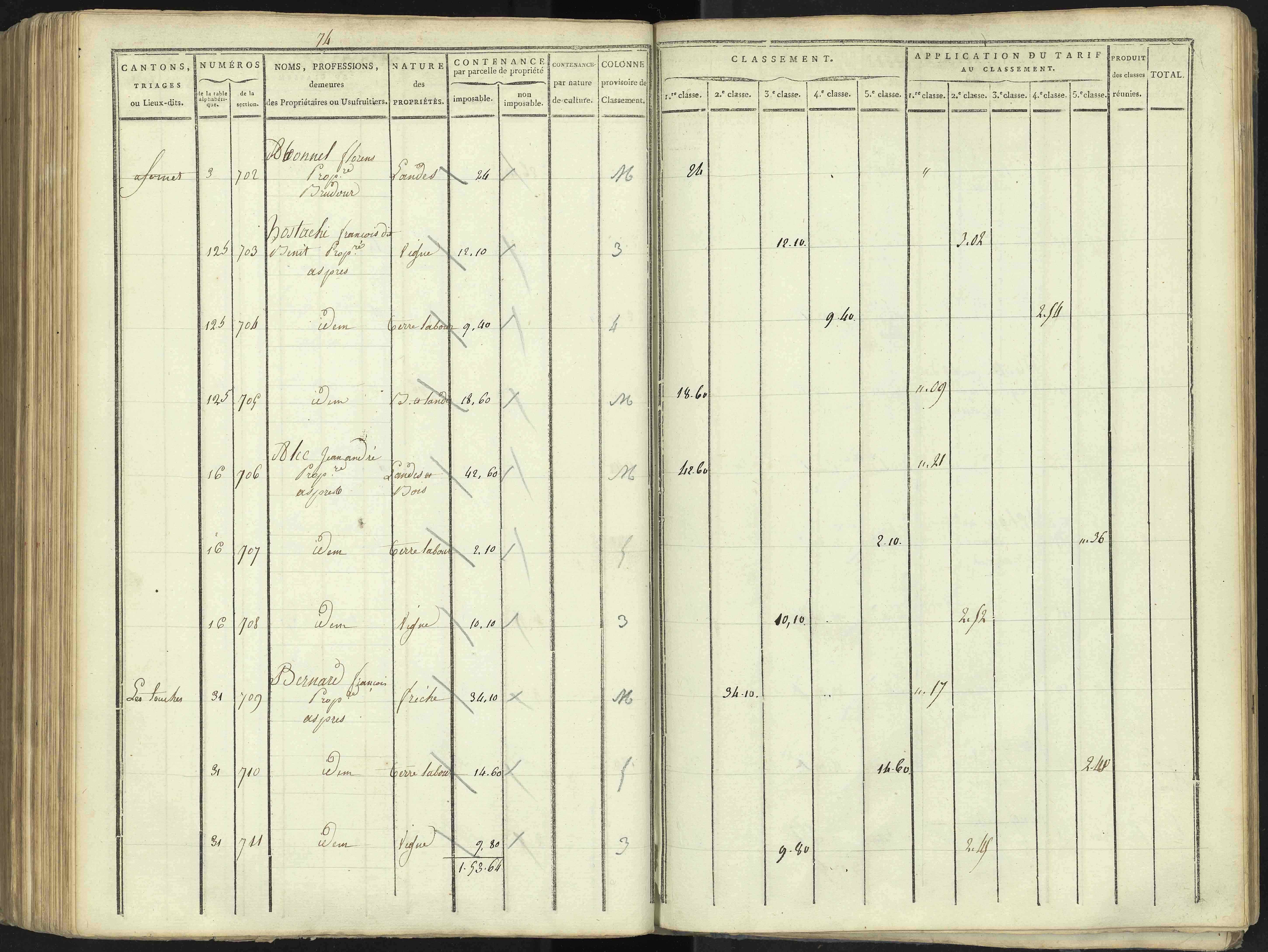 Aspres-lès-Corps - 3 P 176/4 - 3 P 176/4 - Section D