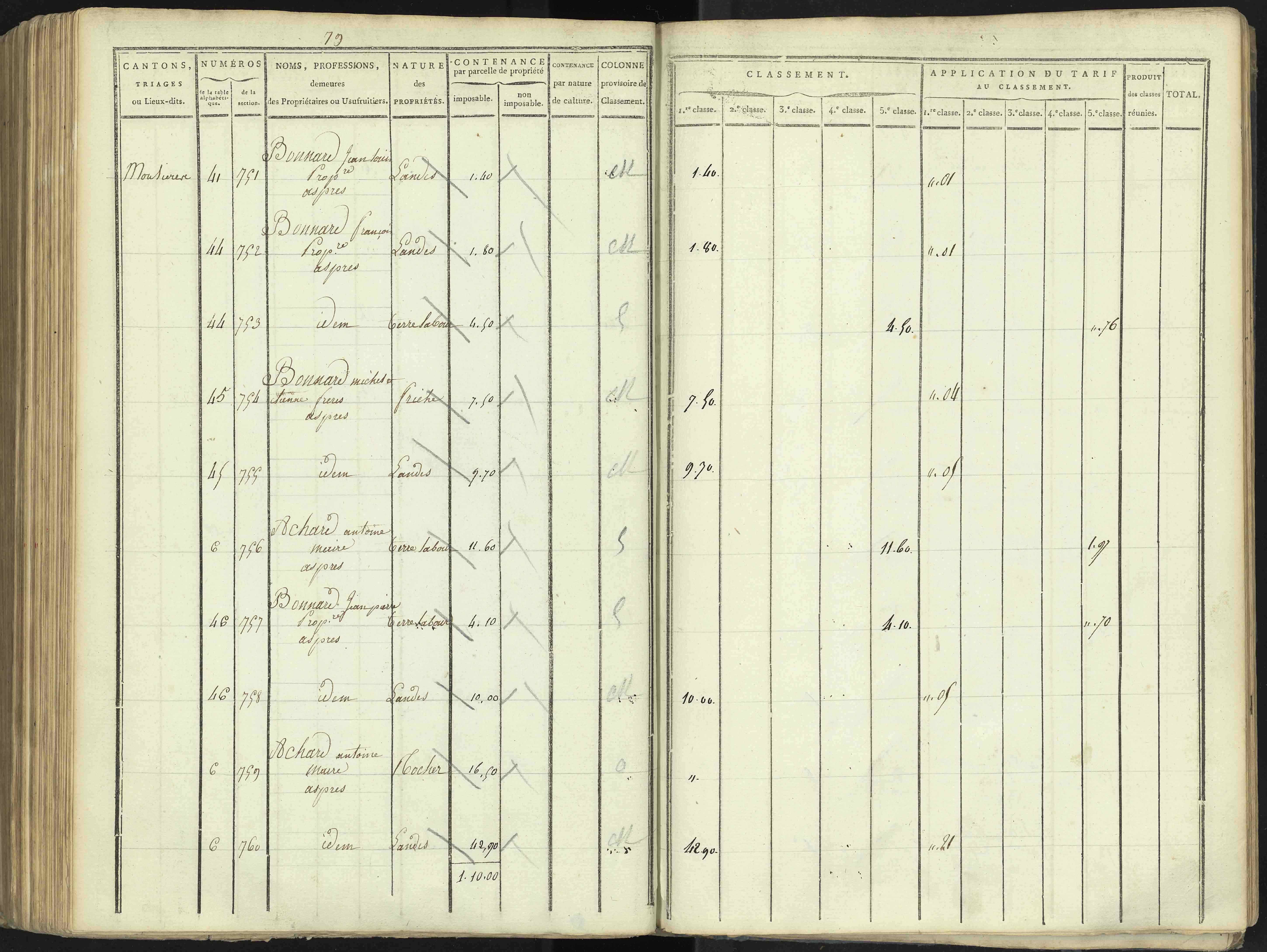 Aspres-lès-Corps - 3 P 176/4 - 3 P 176/4 - Section D